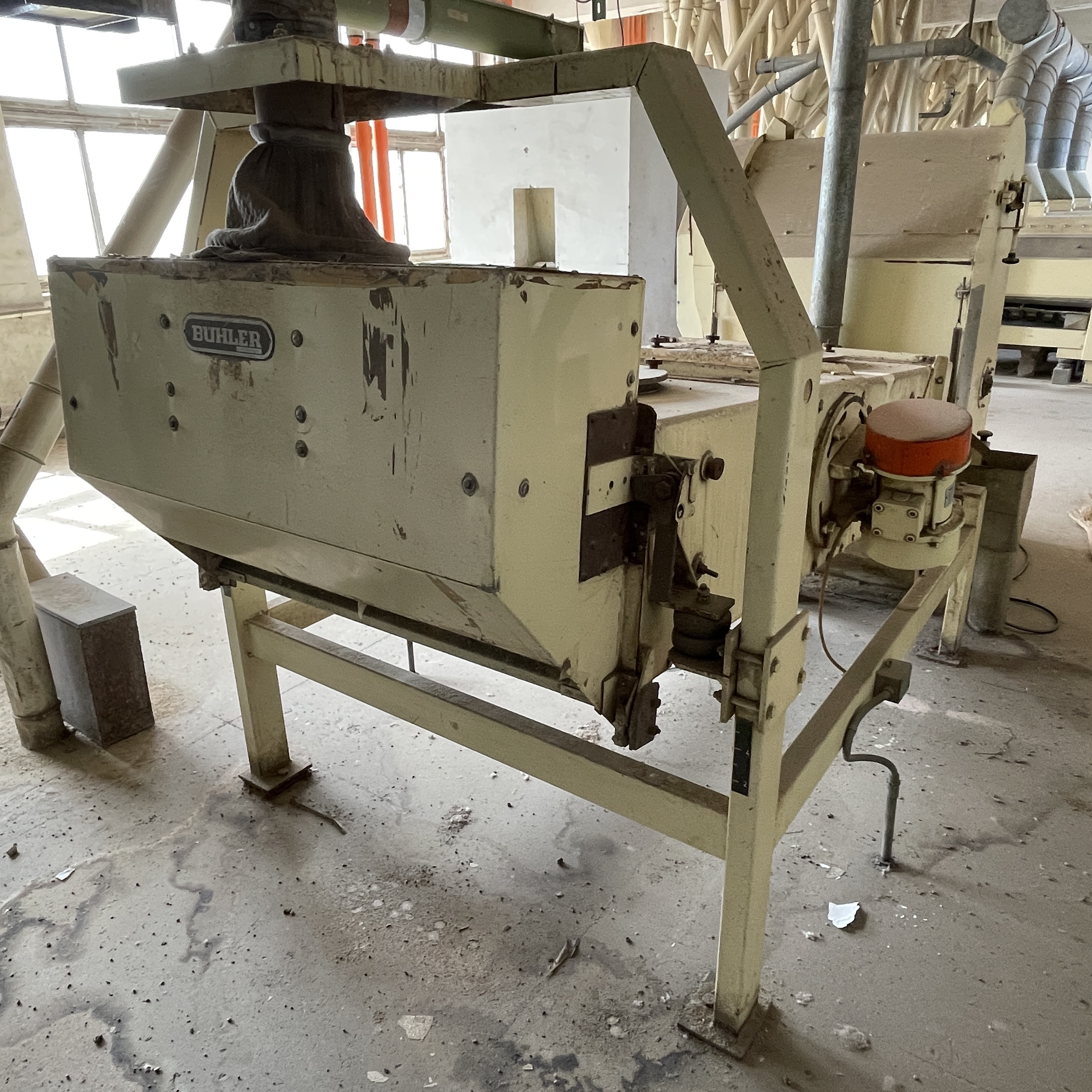 Used Buhler Separator MTRA MVSQ Aspirator 5
