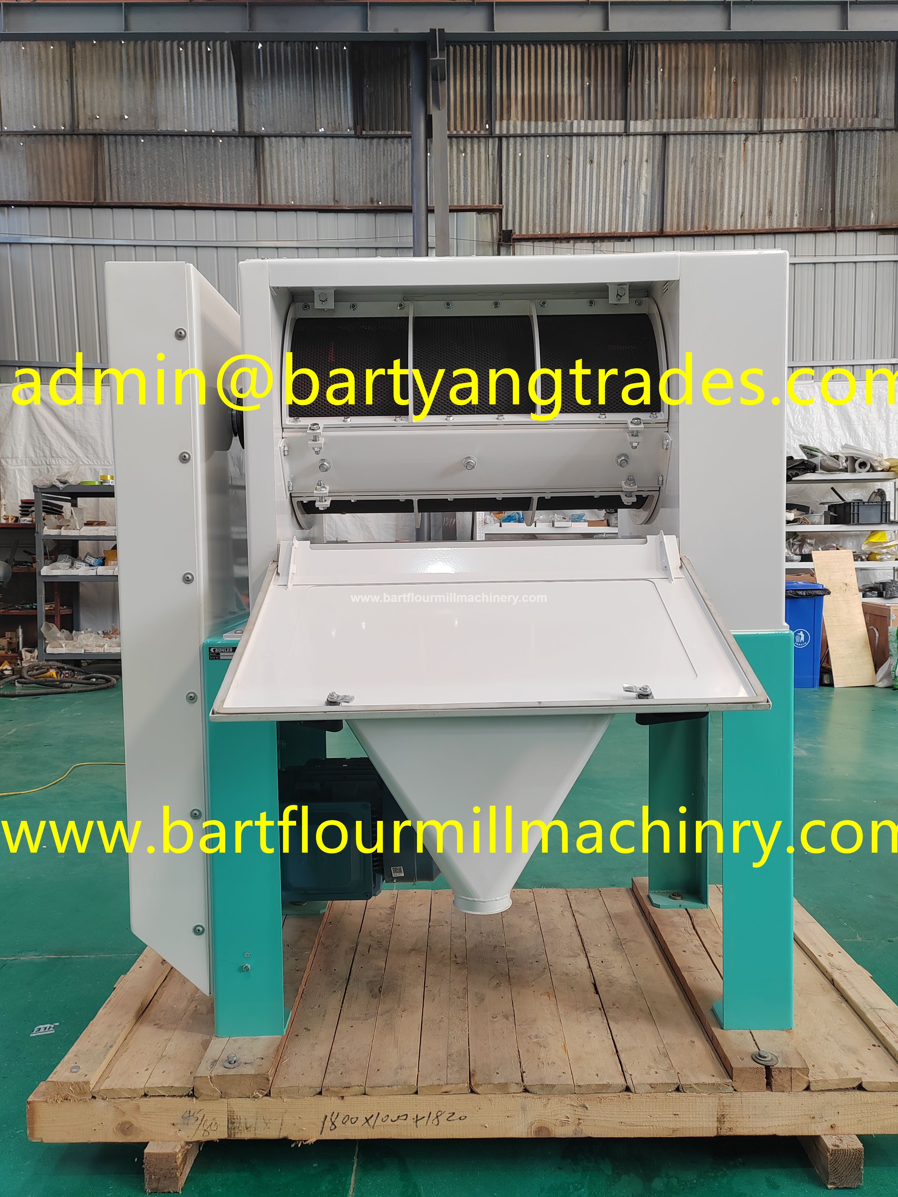 Refurbished Buhler Scourer MHXT 45/80