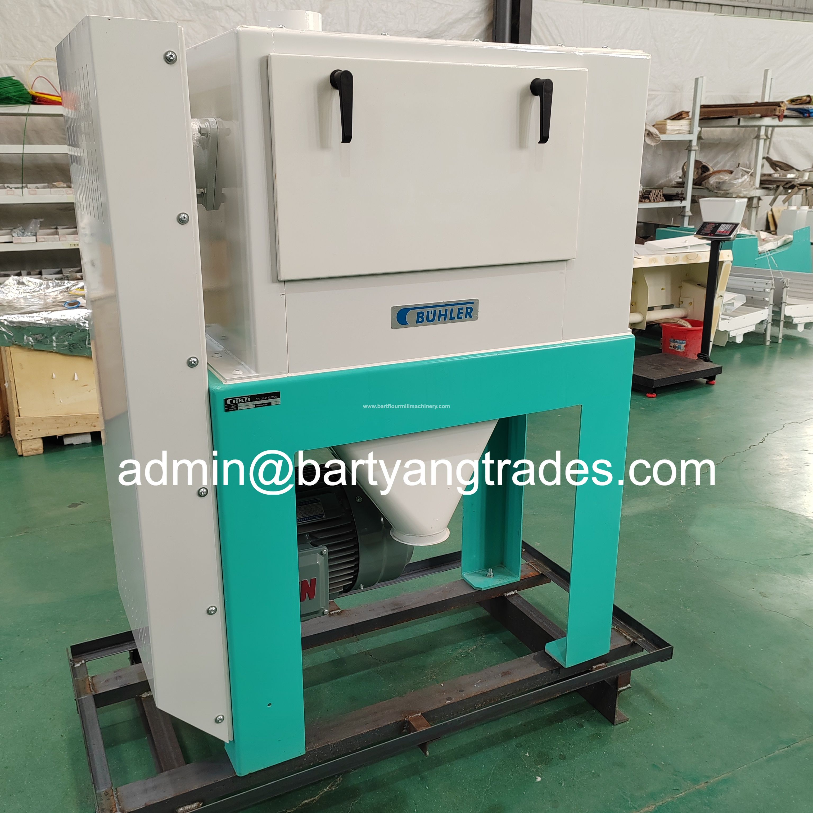 Fully refurbished Bühler MHXT 30/60 scourers