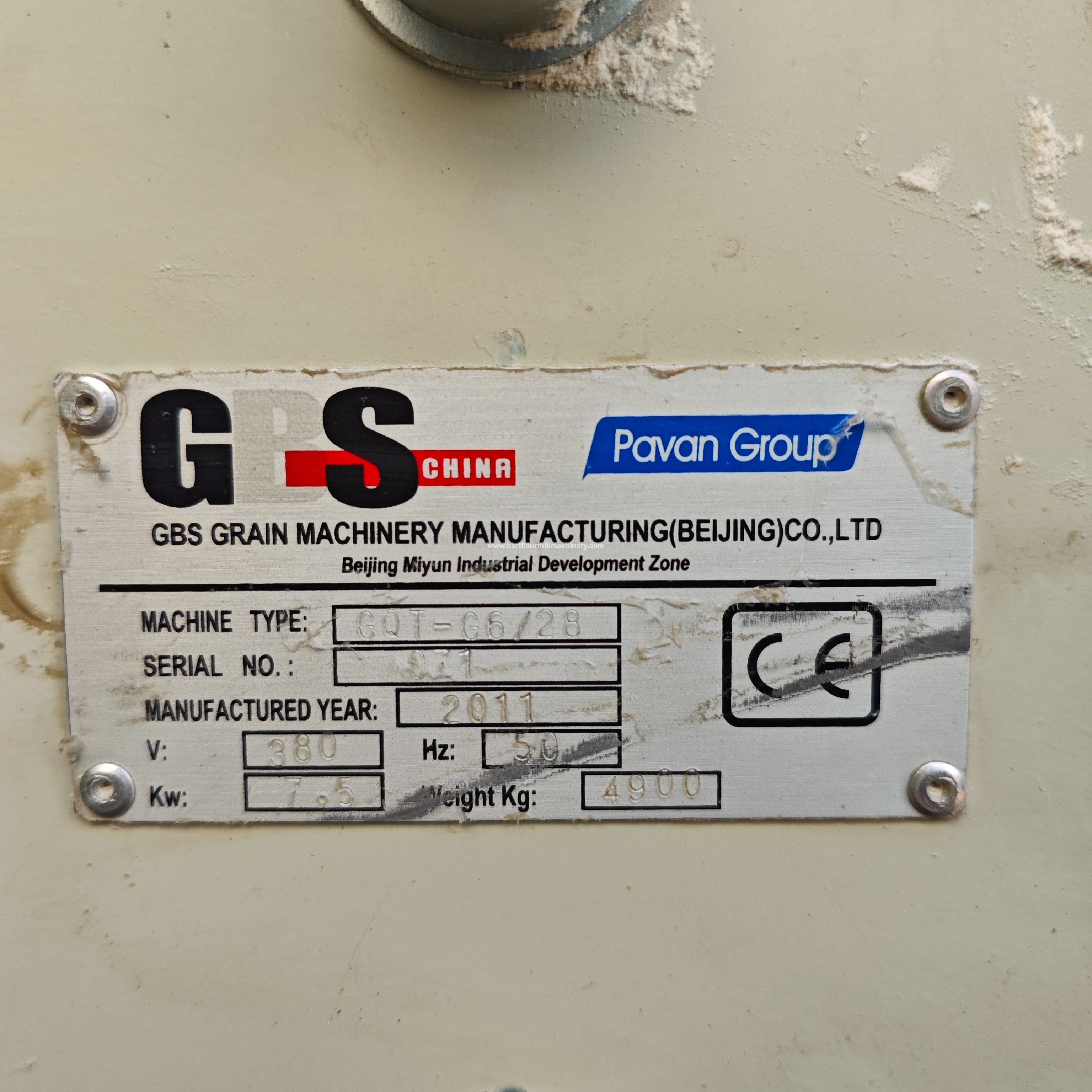 Refurbishing GBS Plansifter with 6 and 8 section