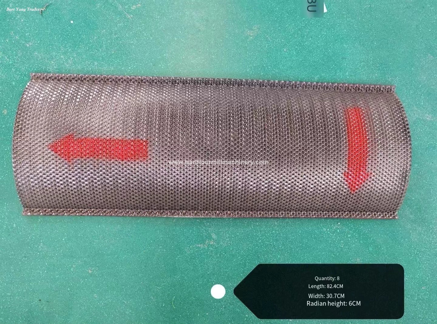 Screen for Wheat Scourer