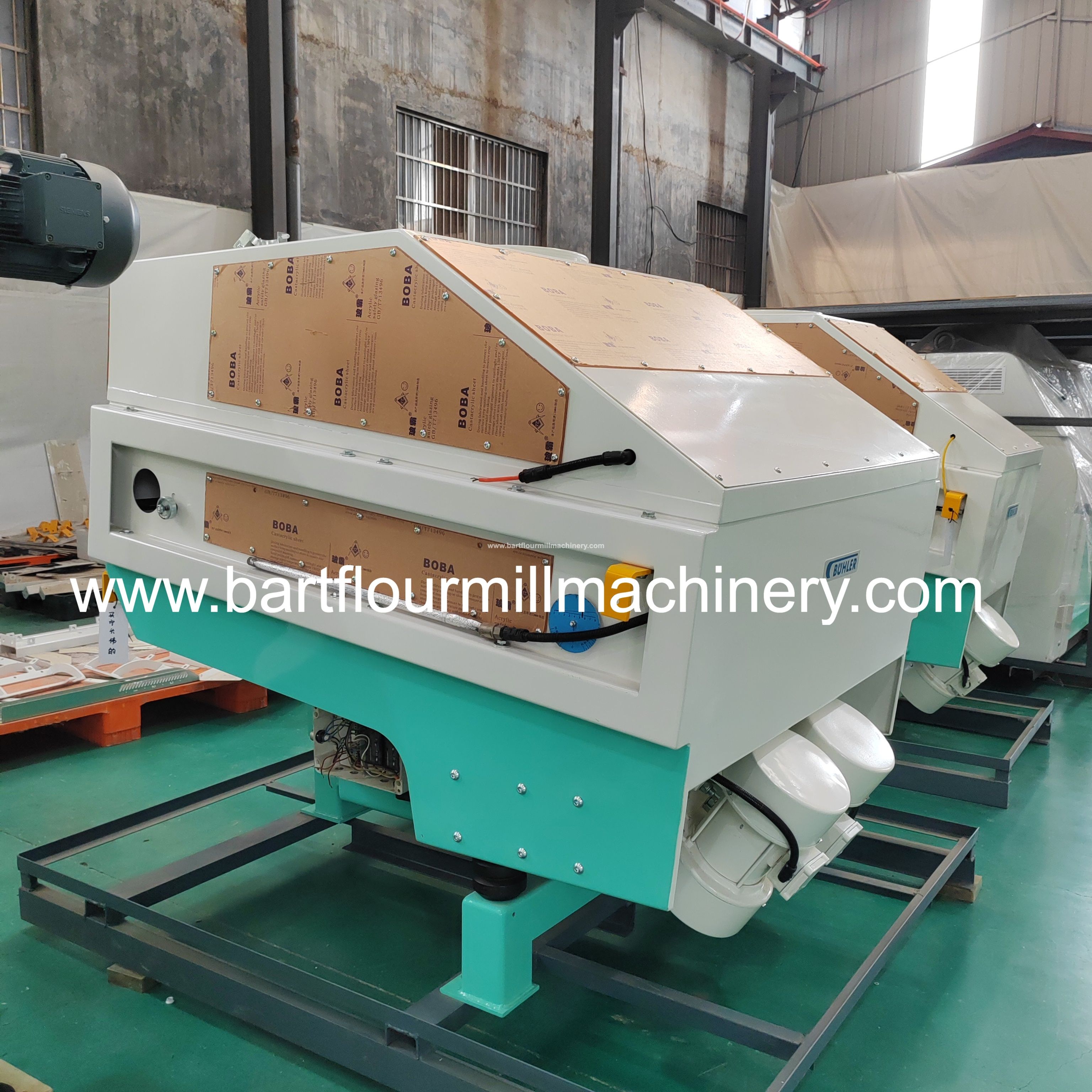 Refurbished Bühler Destoner MTSD120/120 for grain cleaning