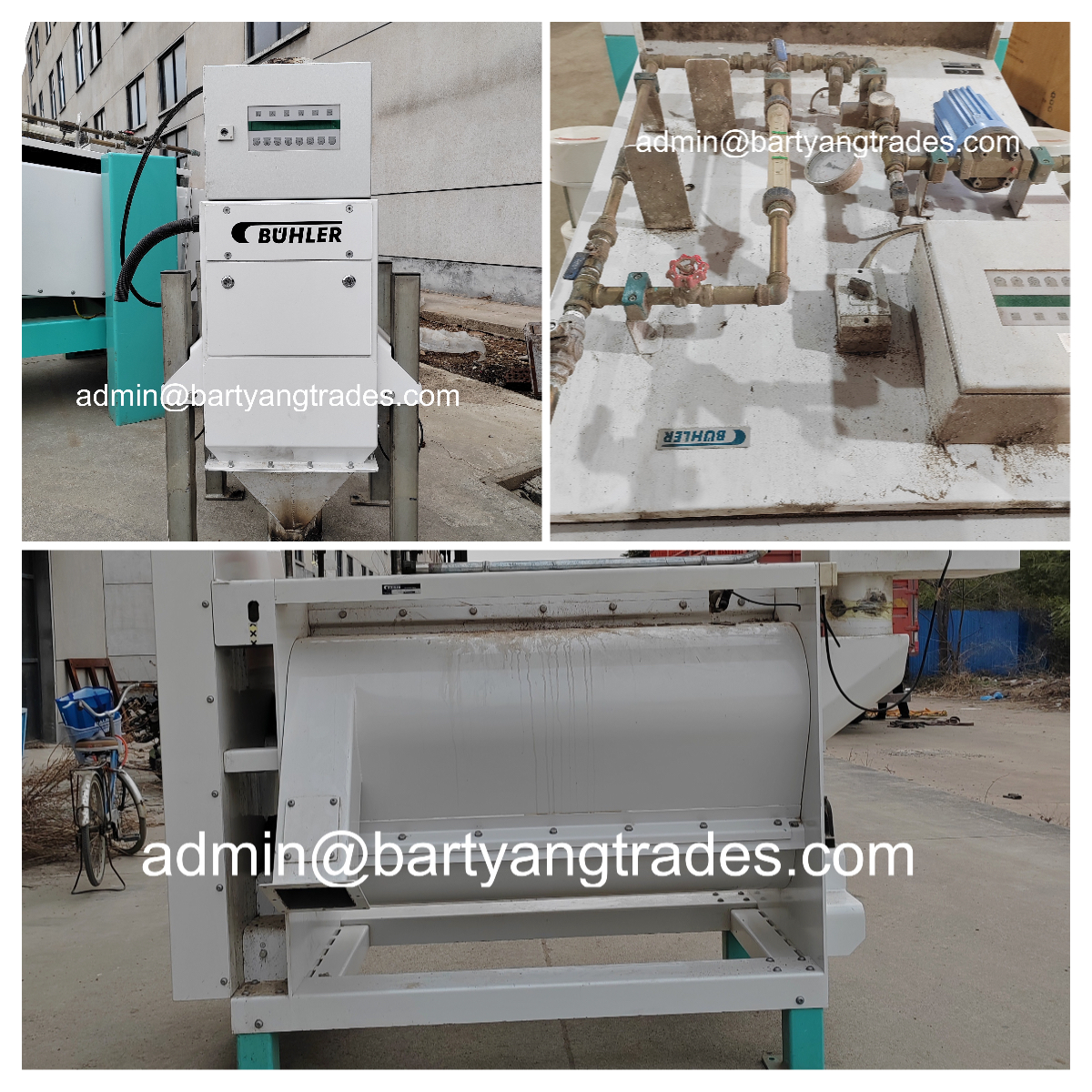 Complete set of used Buhler Moisture Control System