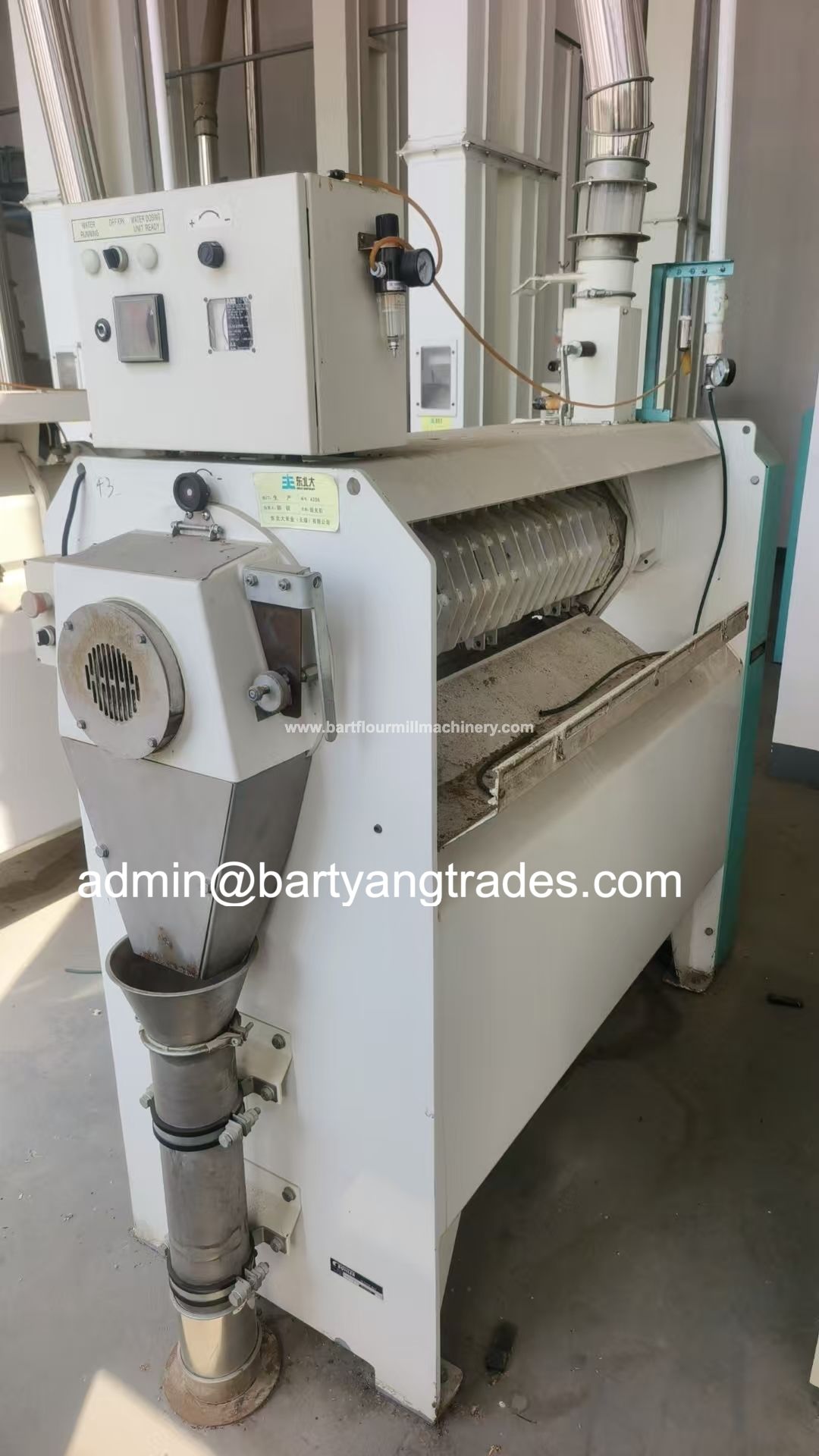 Used Buhler Super Poly Polisher DRPF