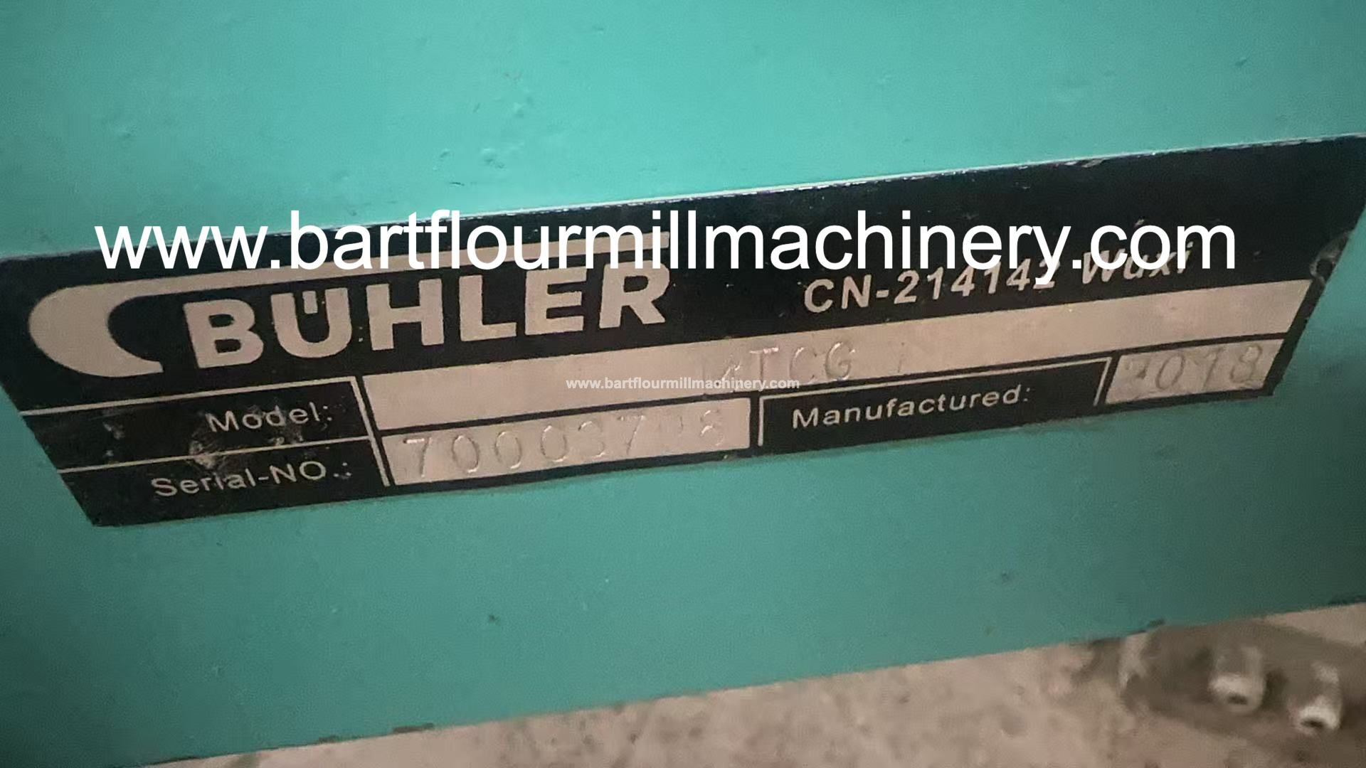 Used Buhler CombiStoner MTCG 