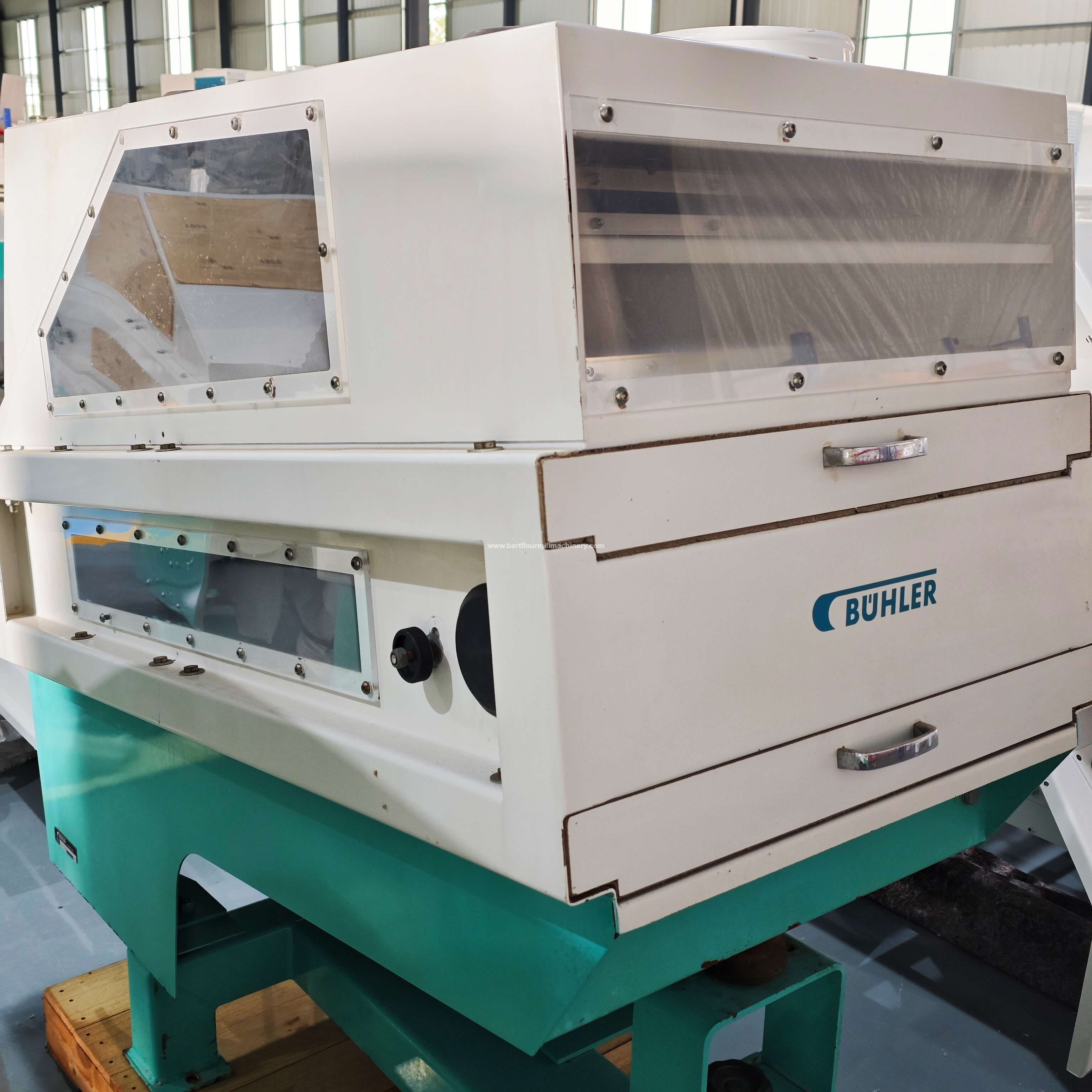 Used Buhler Desoner MTSC-65/120 With Aspiration System