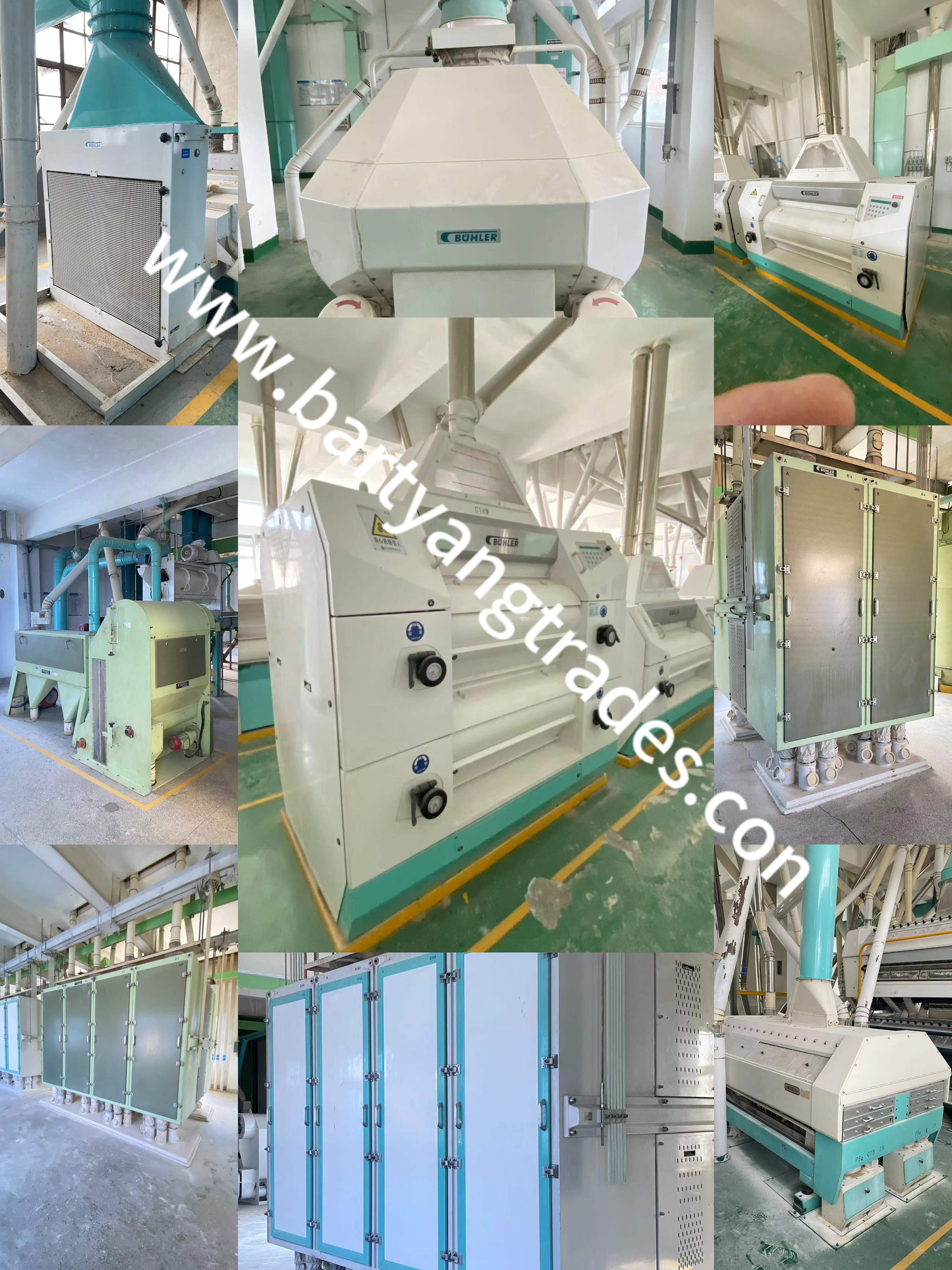 New products updating ----Used Buhler mill complete line