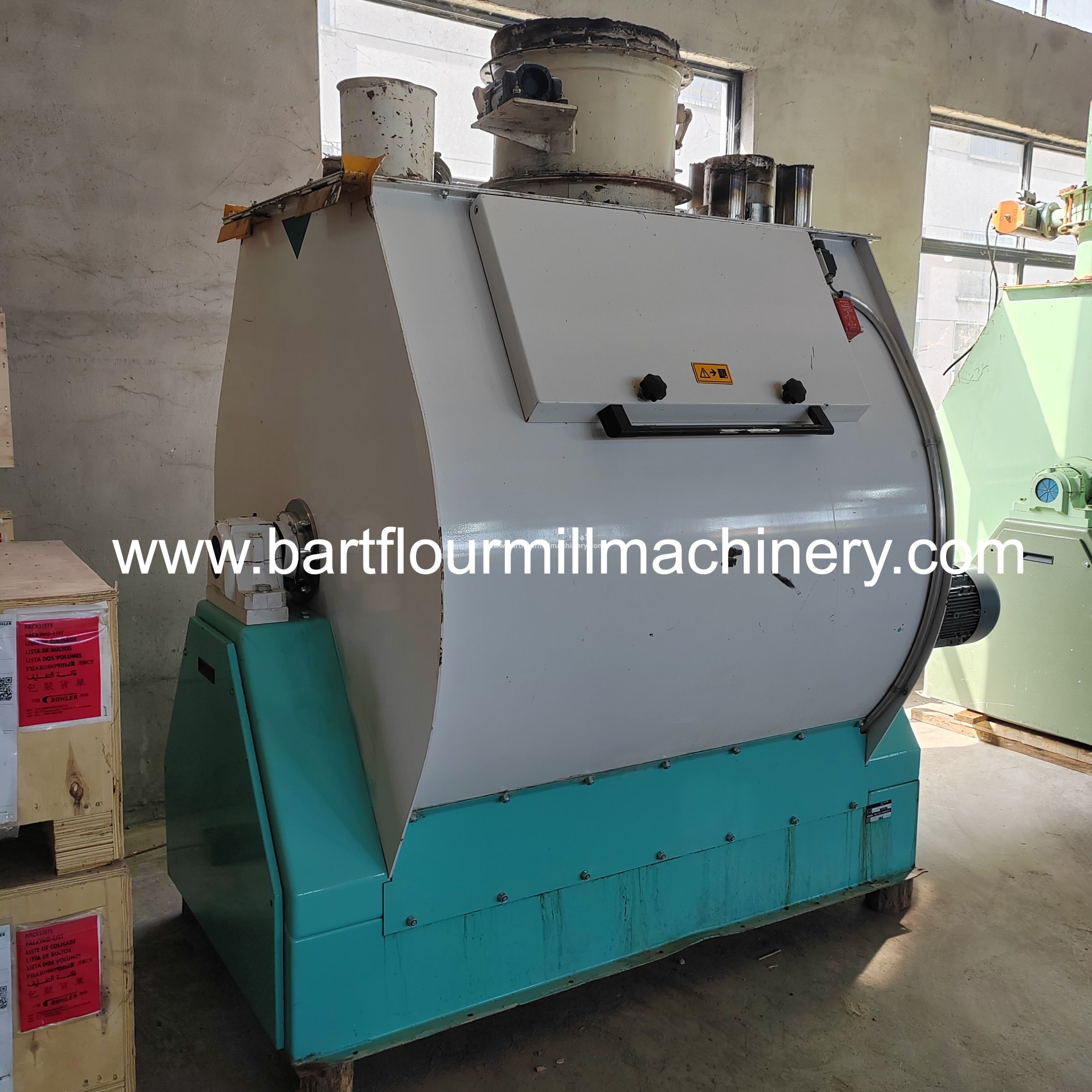 Used Buhler flour mill equipment Mixer AHML-2000NS