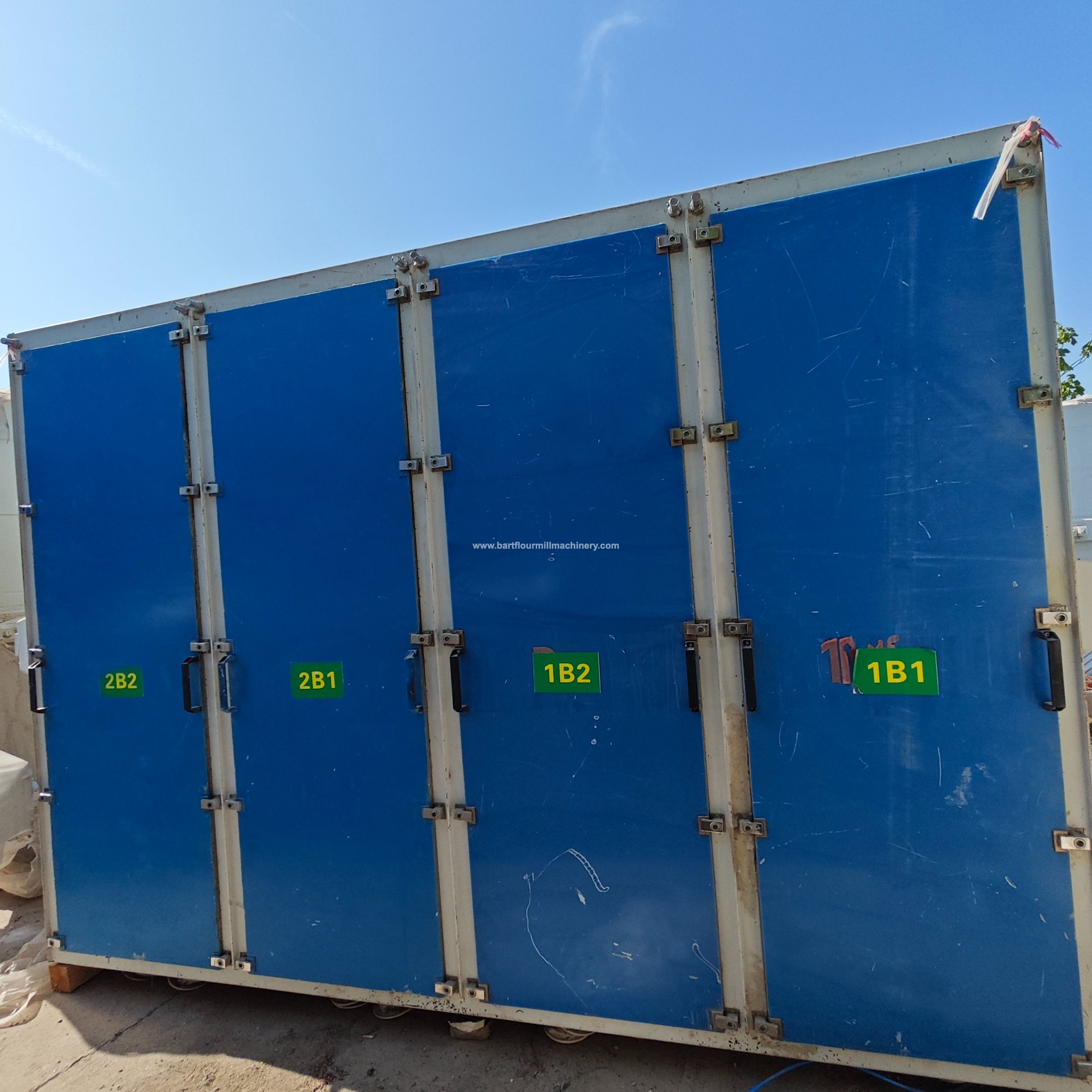 Refurbishing GBS Plansifter with 6 and 8 section