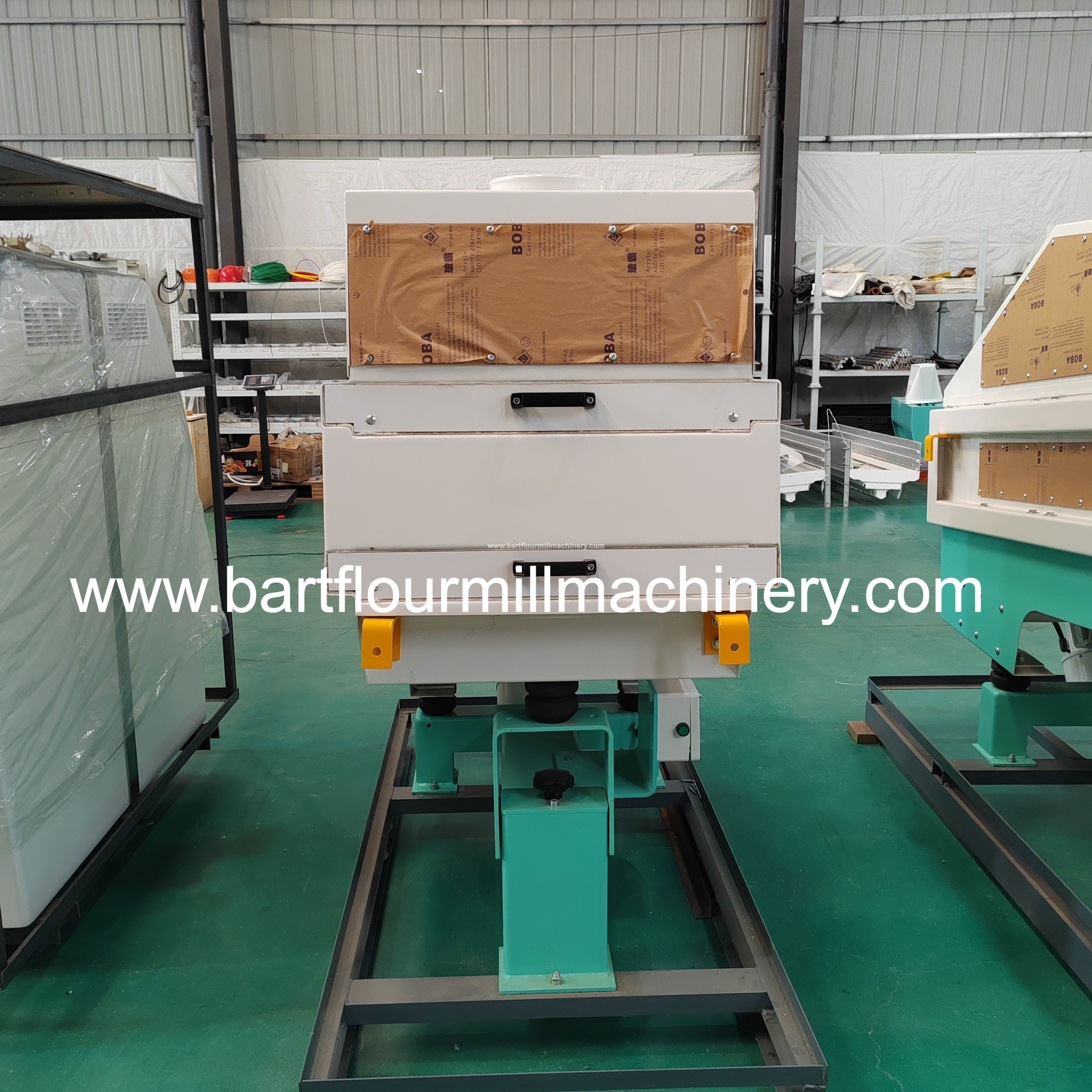 Refurbished Bühler Destoner MTSD120/120 for grain cleaning