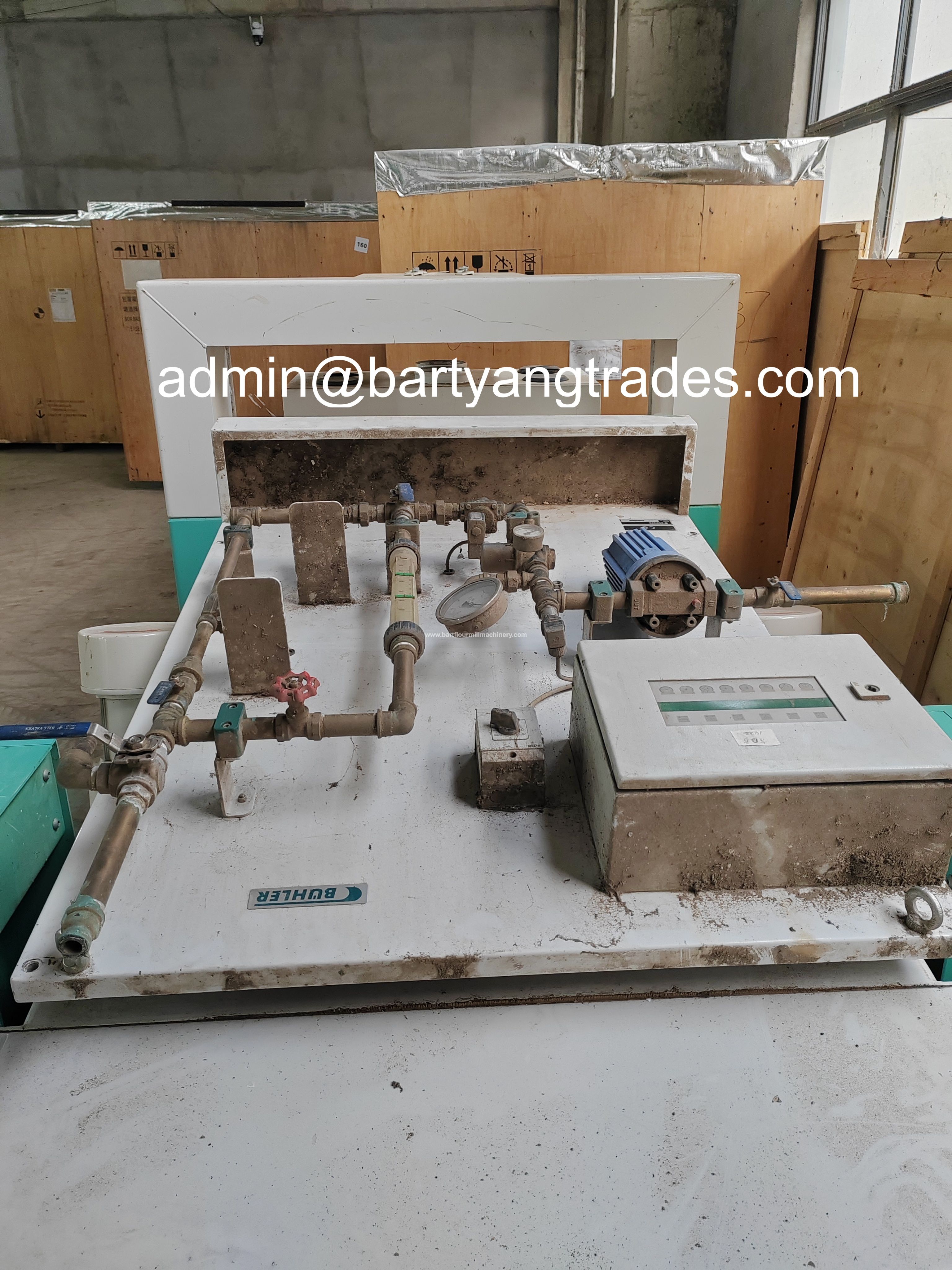 Used Buhler Moisture control MOZH-2250 and MYFE-30