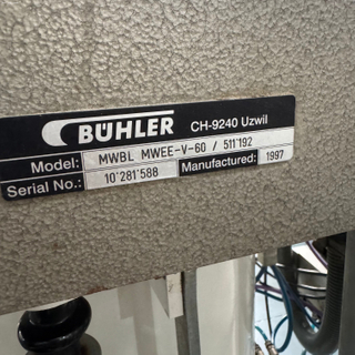 Secondhand Buhler flow scale MWBL-120