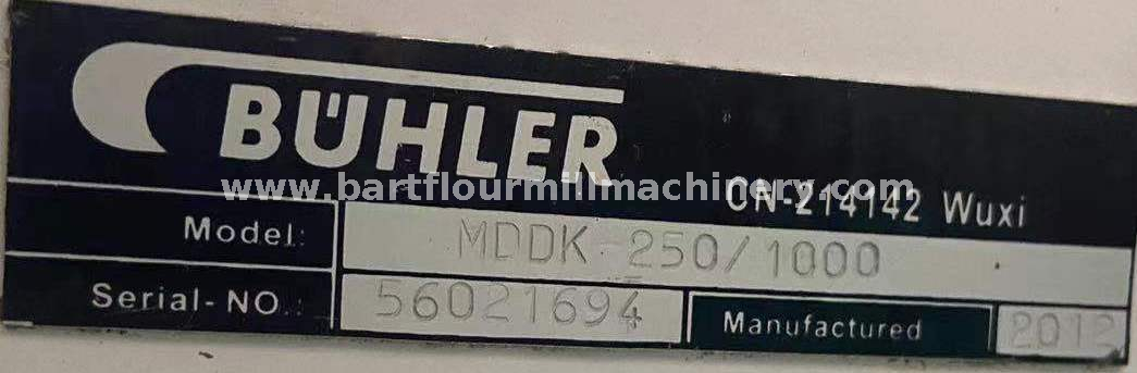 BUHLER MDDK 1250 Roller mill_8393