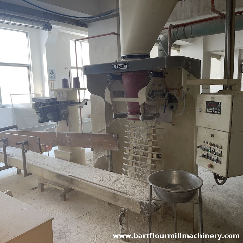 Buhler Single Spout Carousel Packing Line