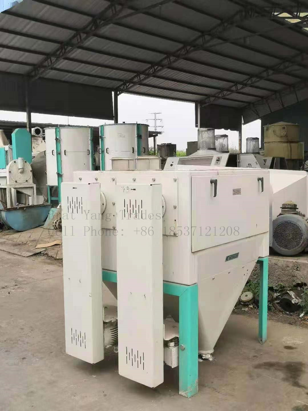 Customers booking Used BUHLER MKLA45/100 Bran Finsher