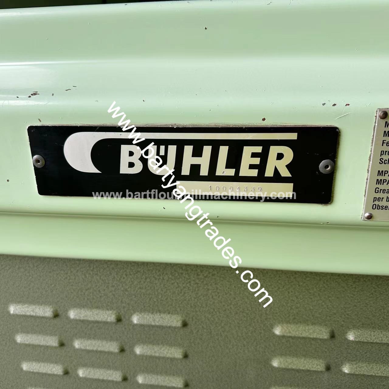 Used Buhler Swiss Purifier
