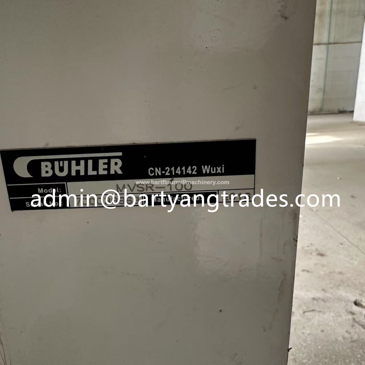 Used Bühler Air-recycling Aspirator MVSR-100