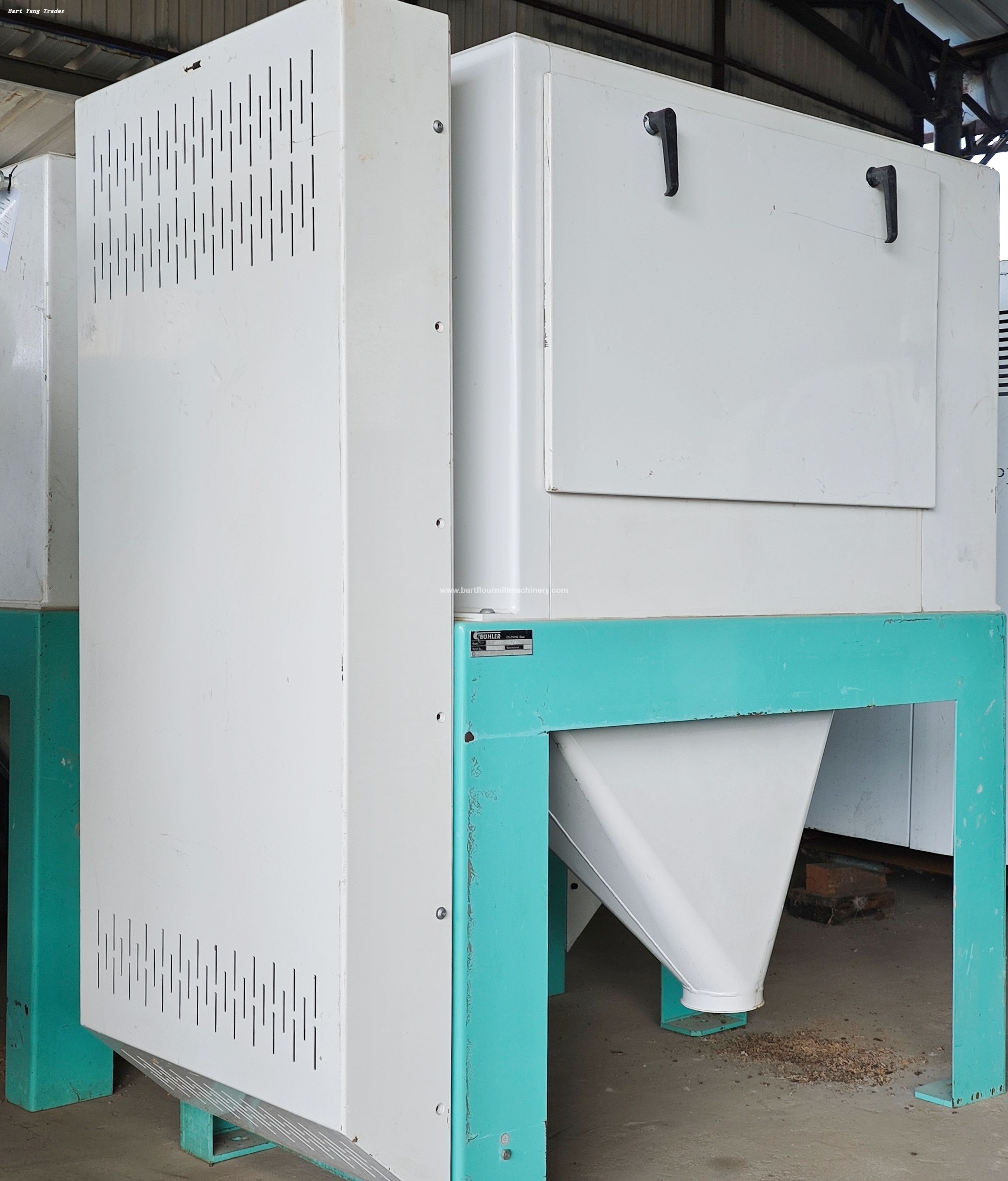 Second-hand Buhler Scourer MHXT-45/80 | Grain Surface Cleaning Machine for Flour Mill