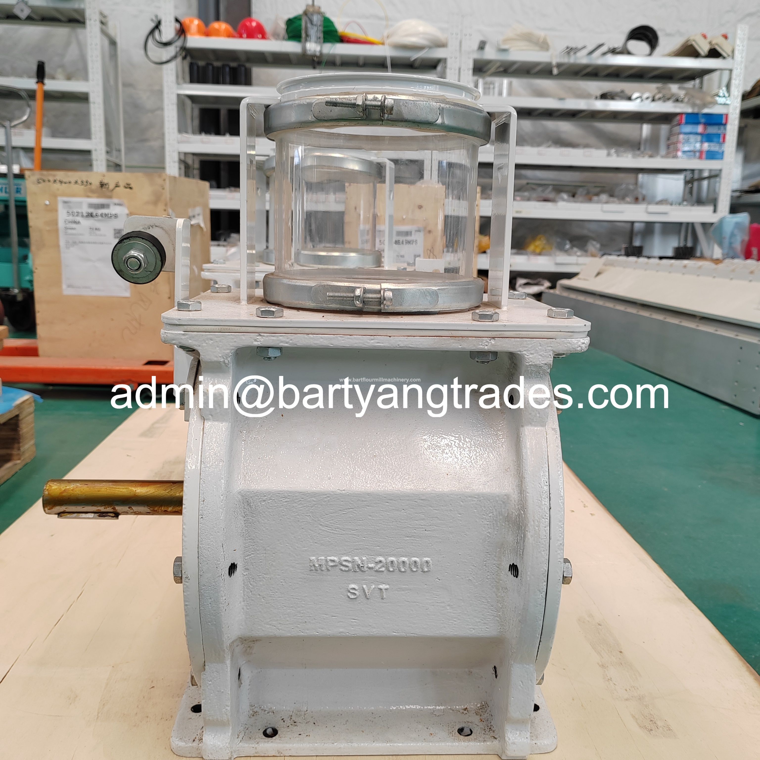 Refuebished Buher Air lock MPSN25-15 with motor