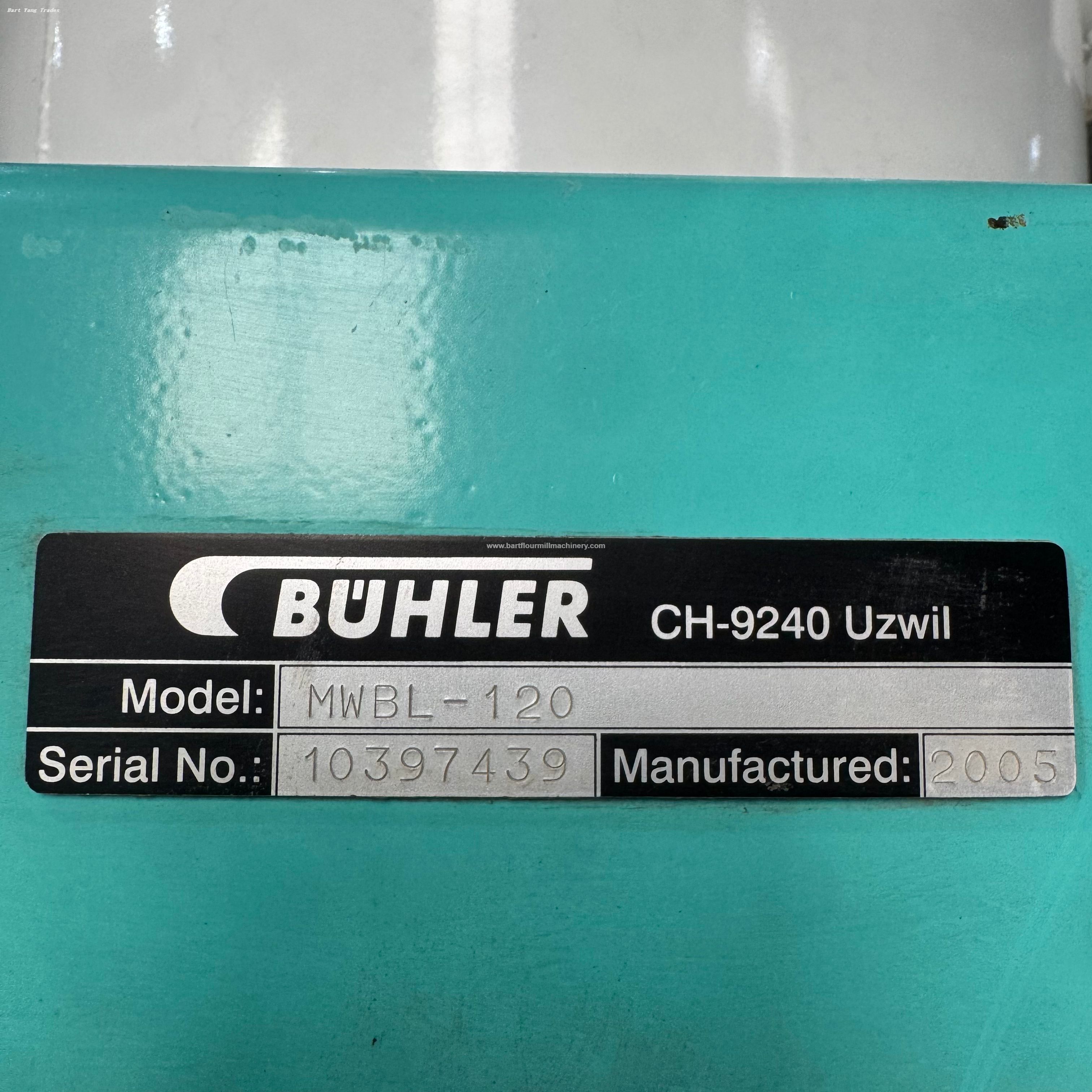 Secondhand Buhler flow scale MWBL-120