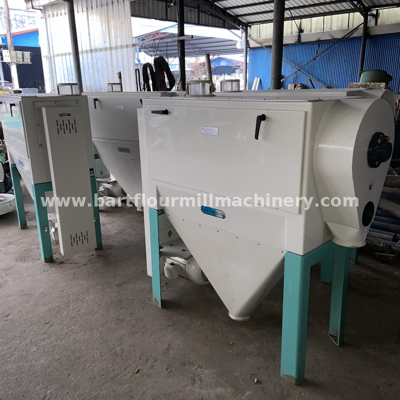5 second hand flour mill wheat processing machines BUHLER MKLA 45/110 Bran finishers made in 2009