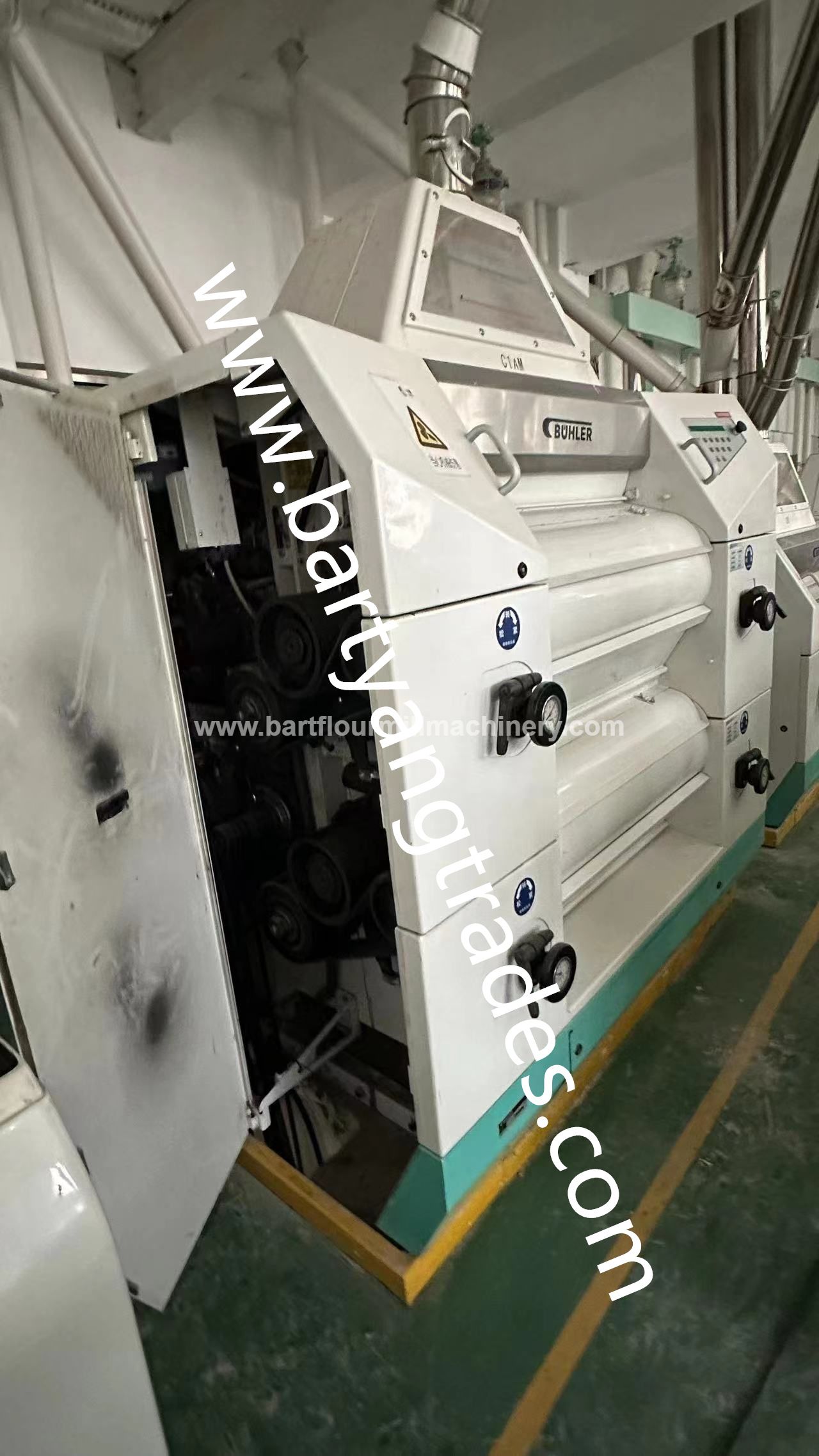 Used Buhler flour mill MDDQ 250-1250