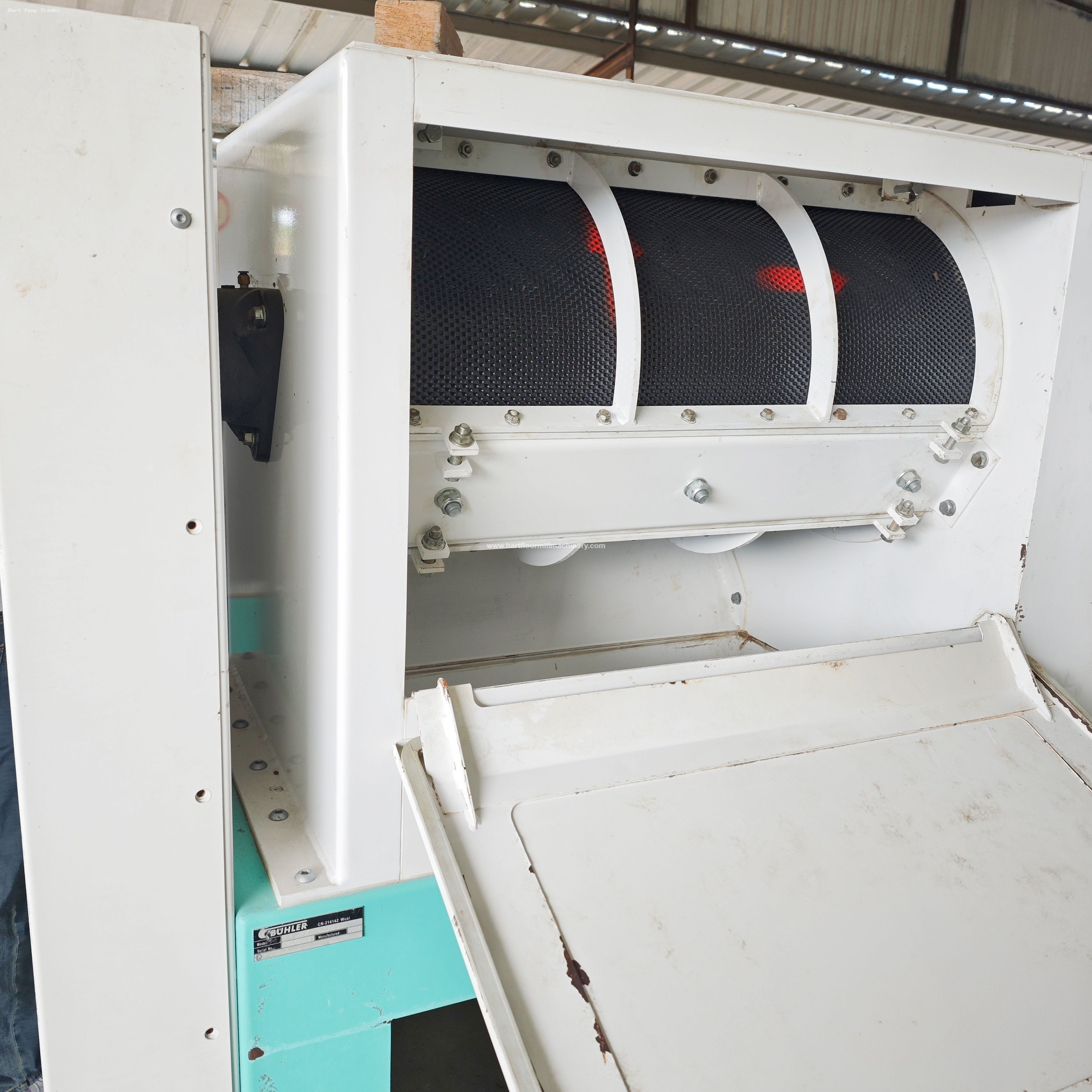 Second-hand Buhler Scourer MHXT-45/80 | Grain Surface Cleaning Machine for Flour Mill
