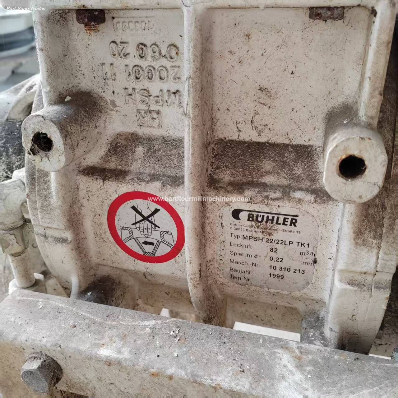 Refurbished Bühler Air Lock MPSH22-22