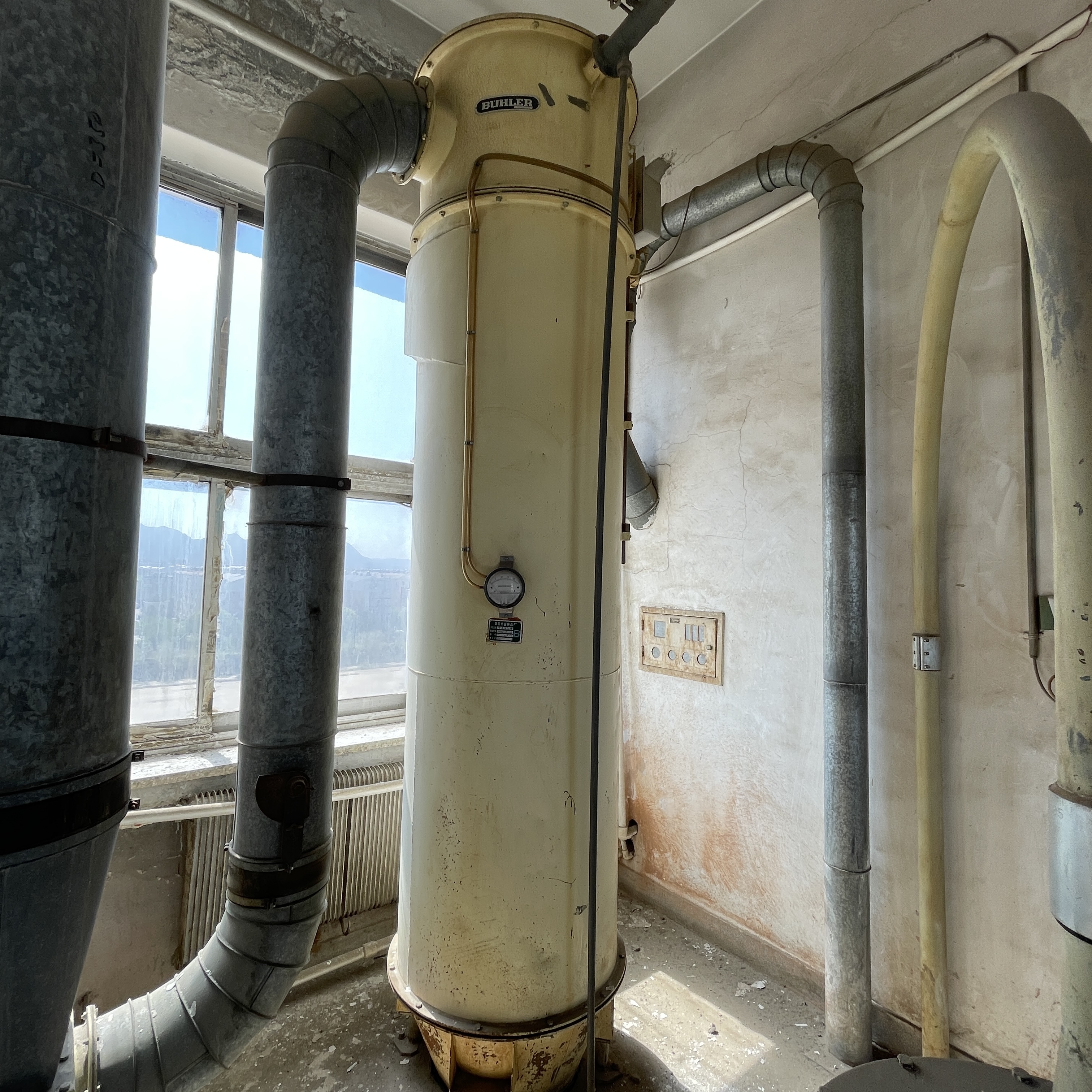 Used Buhler MVRS 1024 Airjet Filter Machine