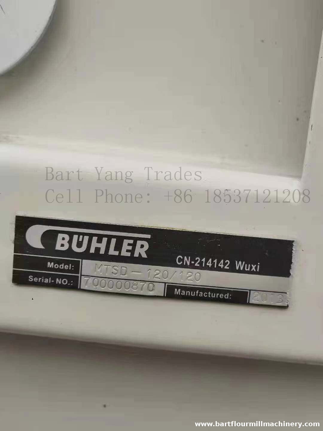 Used Second hand BUHLER MTSD120/120 Destoner