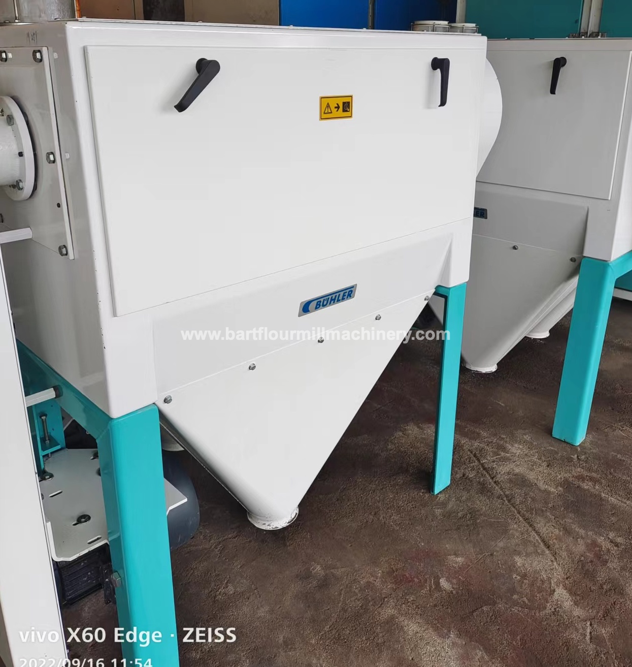 Used Buhler Bran Finishers MKLA45/110D GBS Sieving Machines