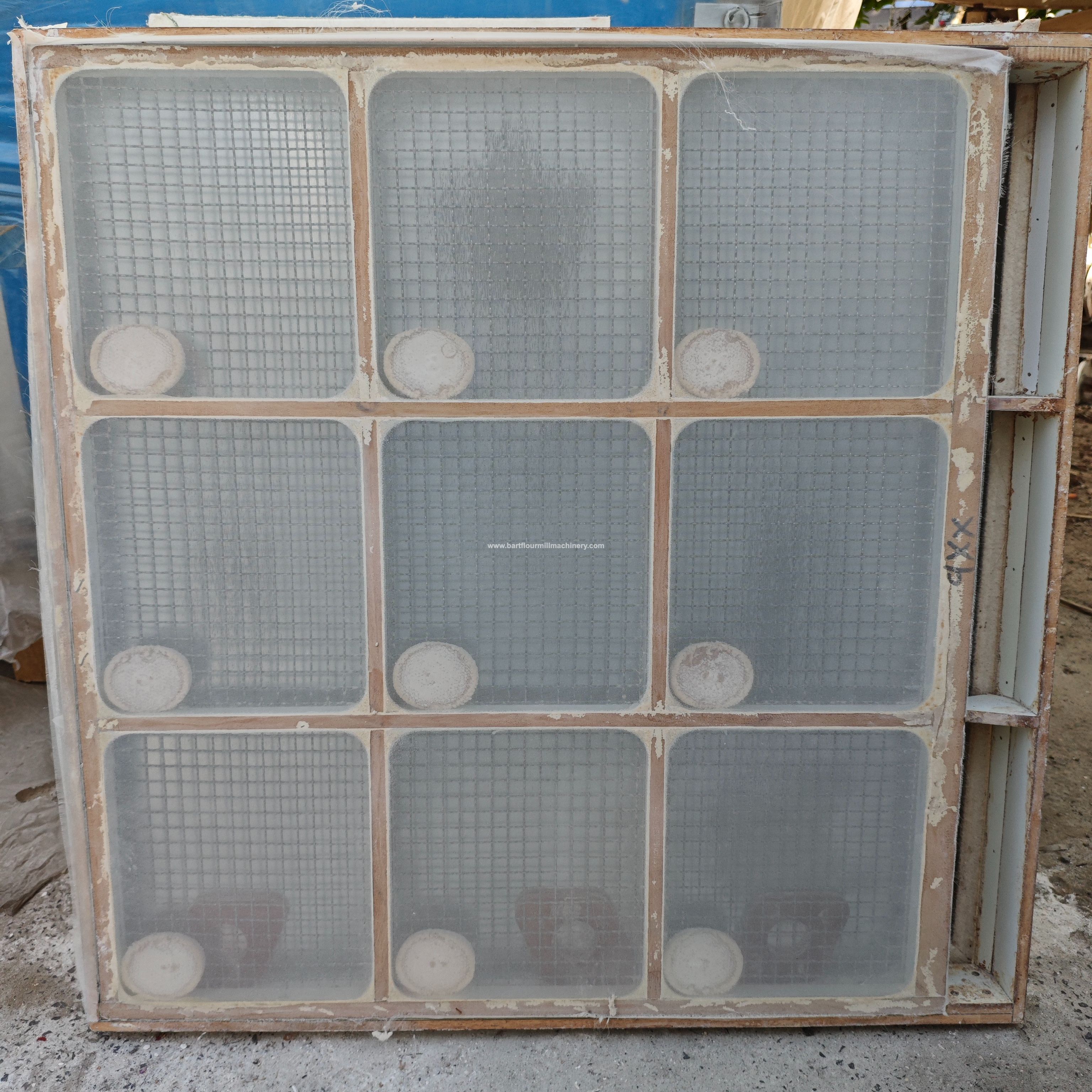 Refurbishing GBS Plansifter with 6 and 8 section