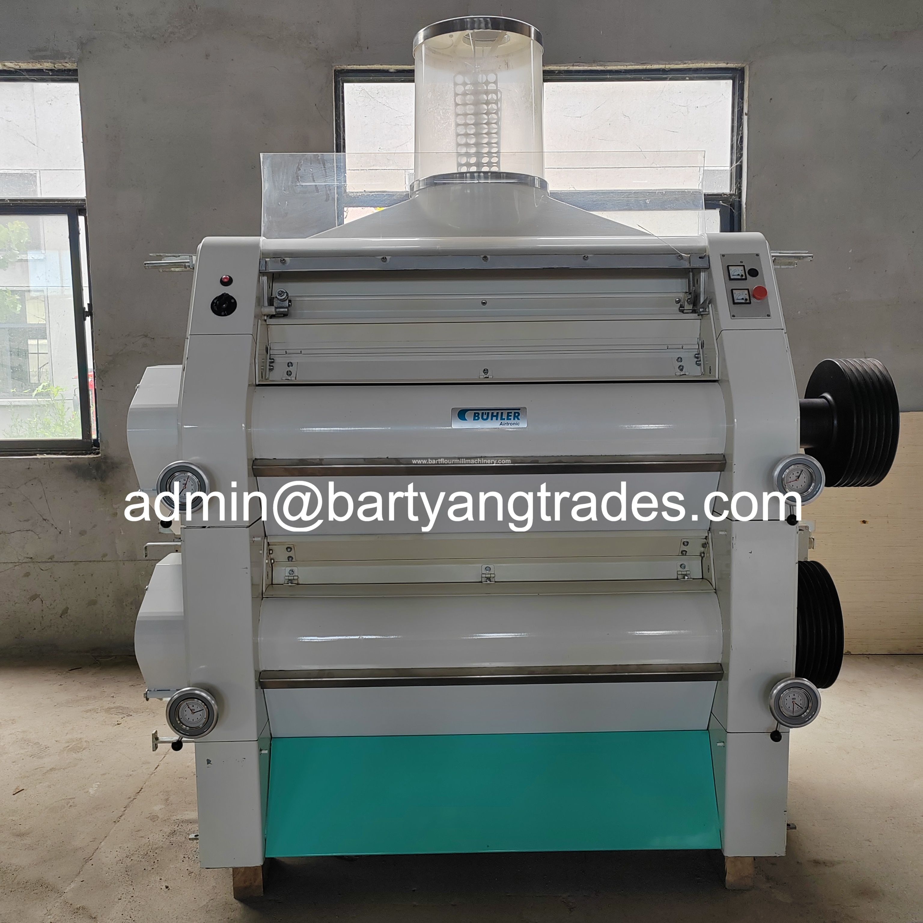 Refurbished 2015 Buhler MDDL 250/1250 roller mill for high-capacity milling