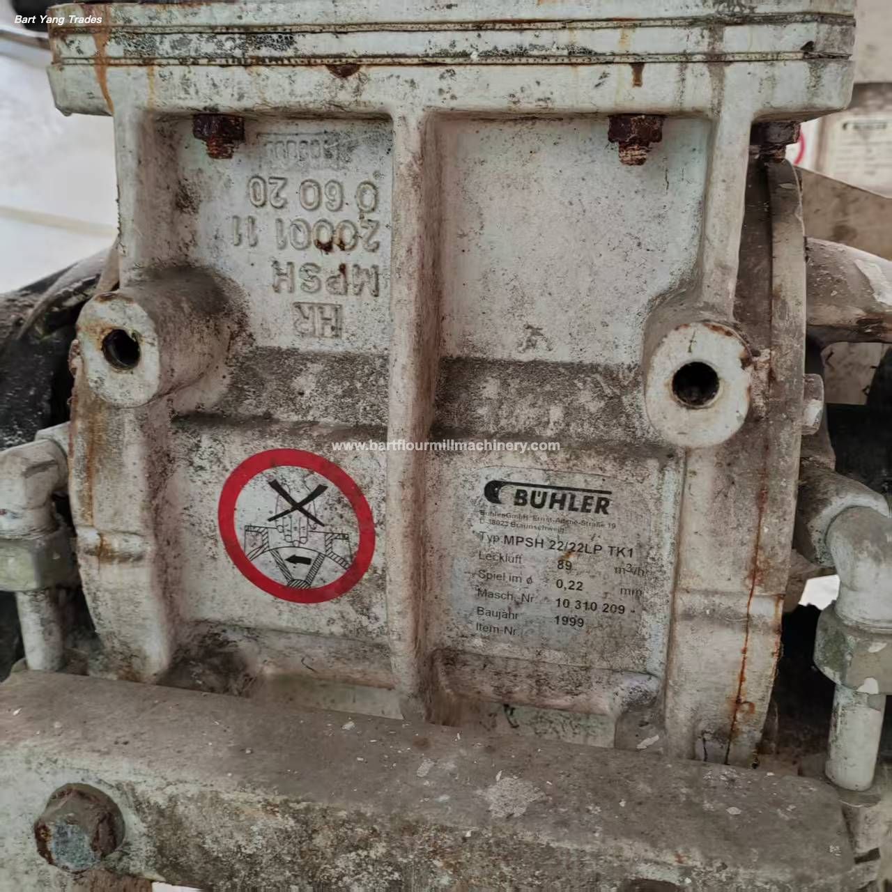 Refurbished Bühler Air Lock MPSH22-22