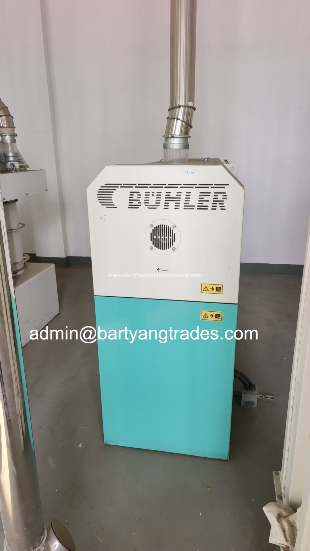 Used Buhler TopWhitener BSPB