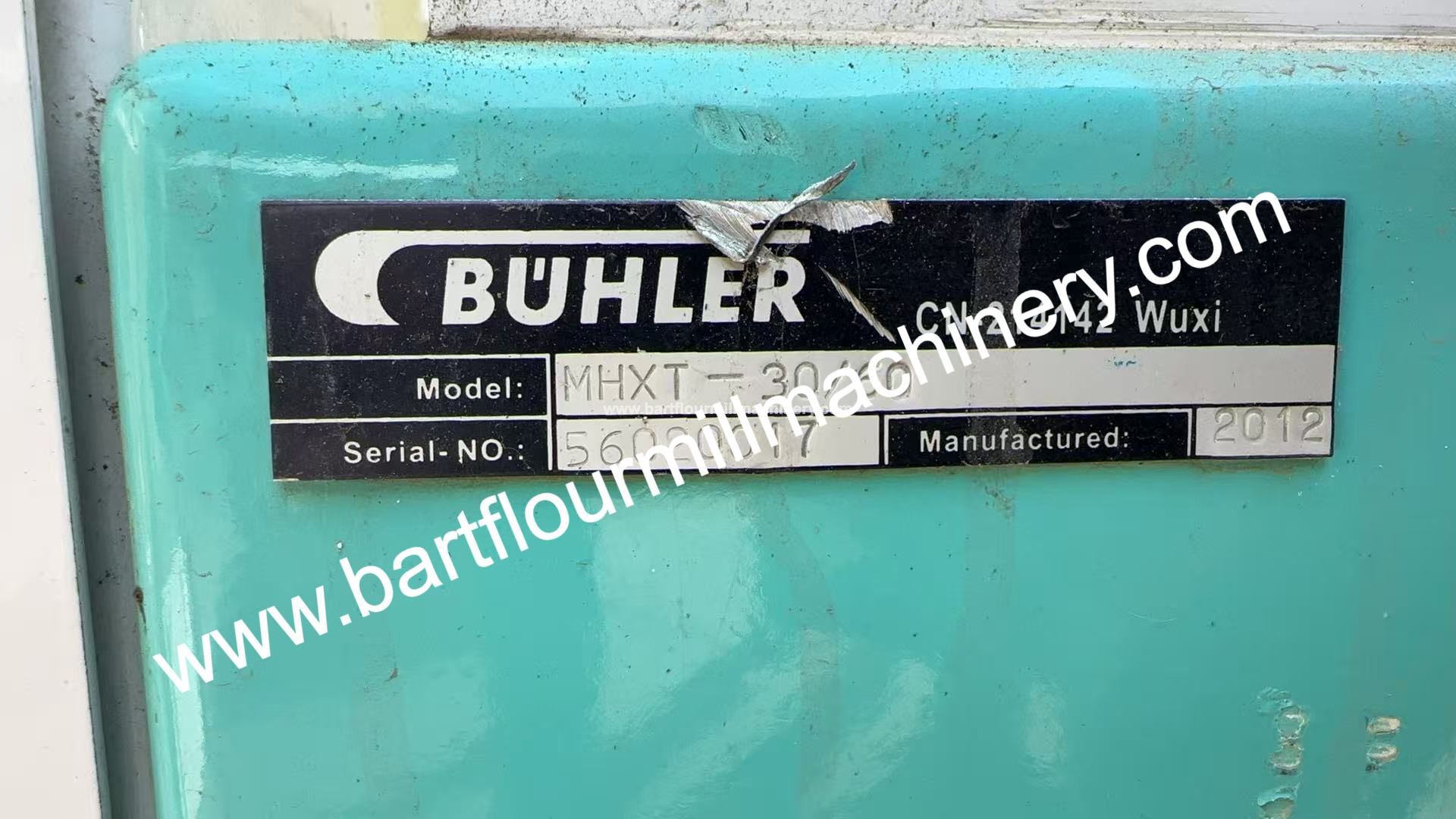 used Bühler Scourer MHXT 30-60