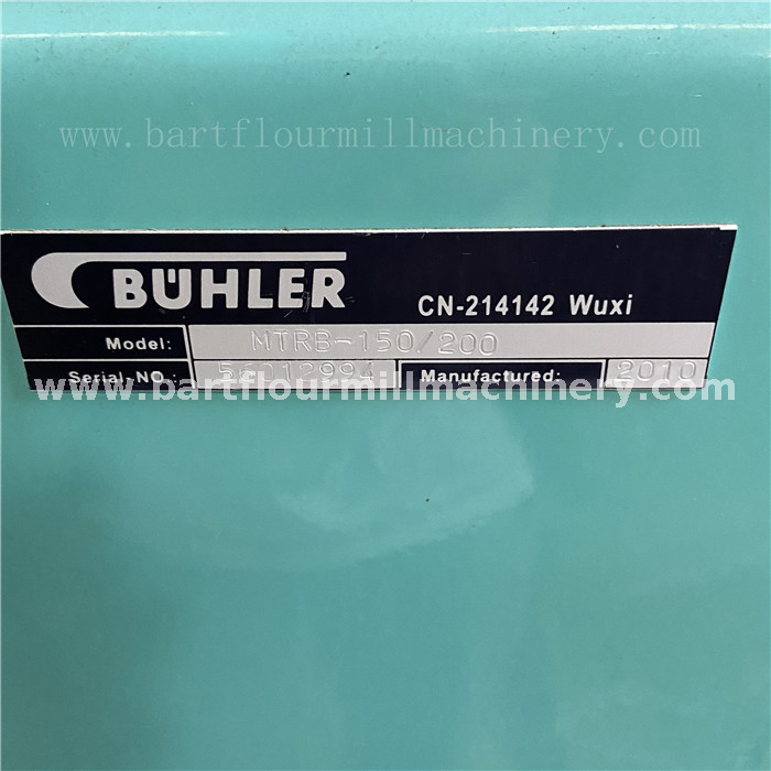 Used BUHLER MTRB-150/200 separators wheat flour mill separators