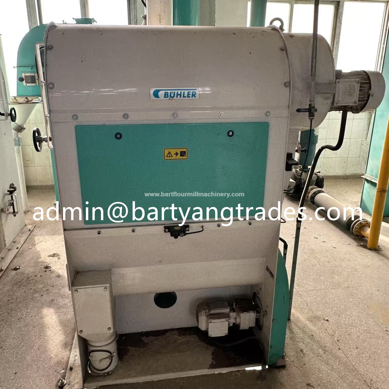 Used Bühler Air-recycling Aspirator MVSR-100