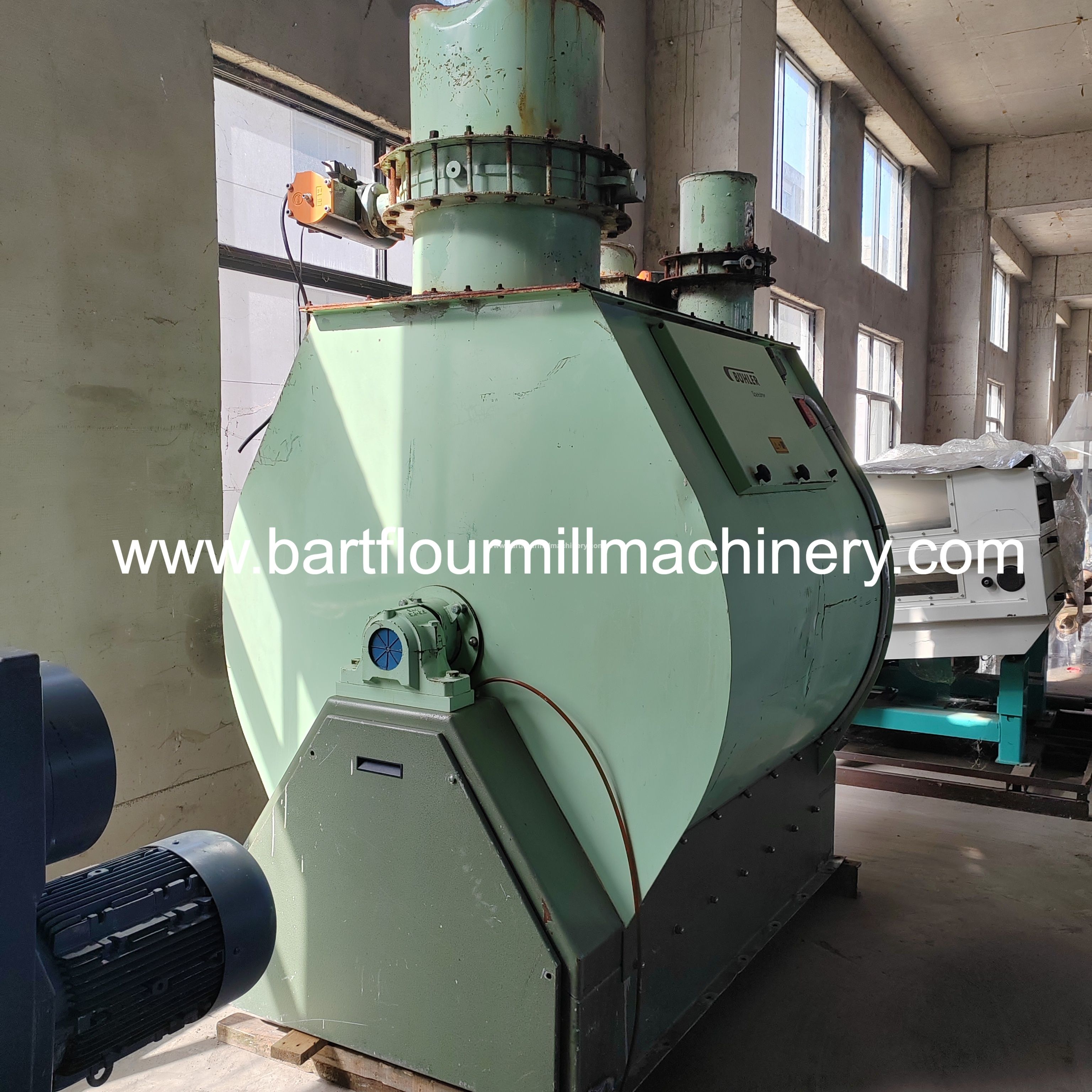 Used Buhler flour mill equipment Mixer AHML-2000NS