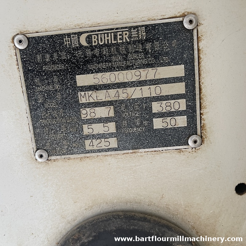 used buhler flour milling machines_5879