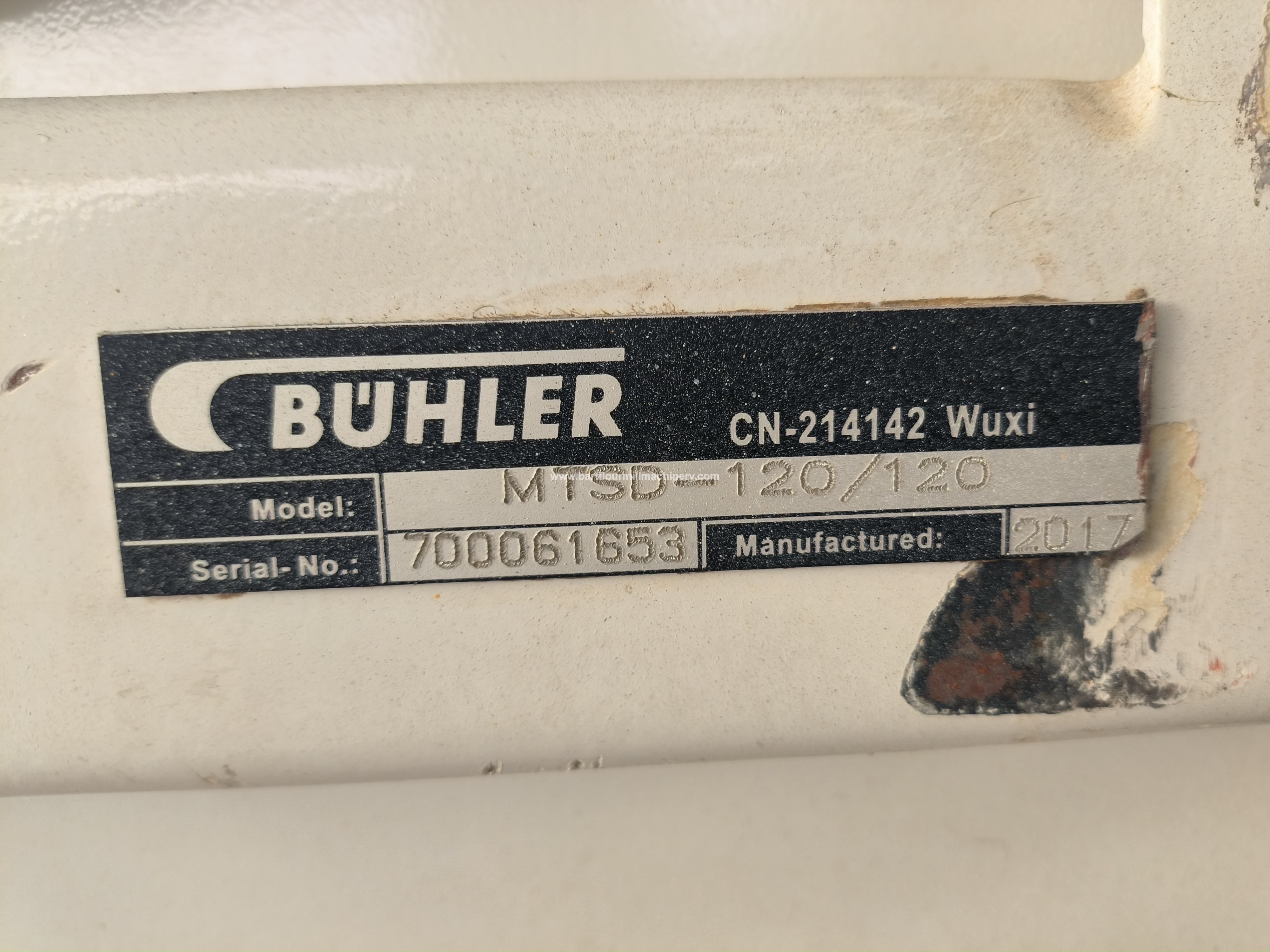 Buhler MTSD120/120 Destoner 