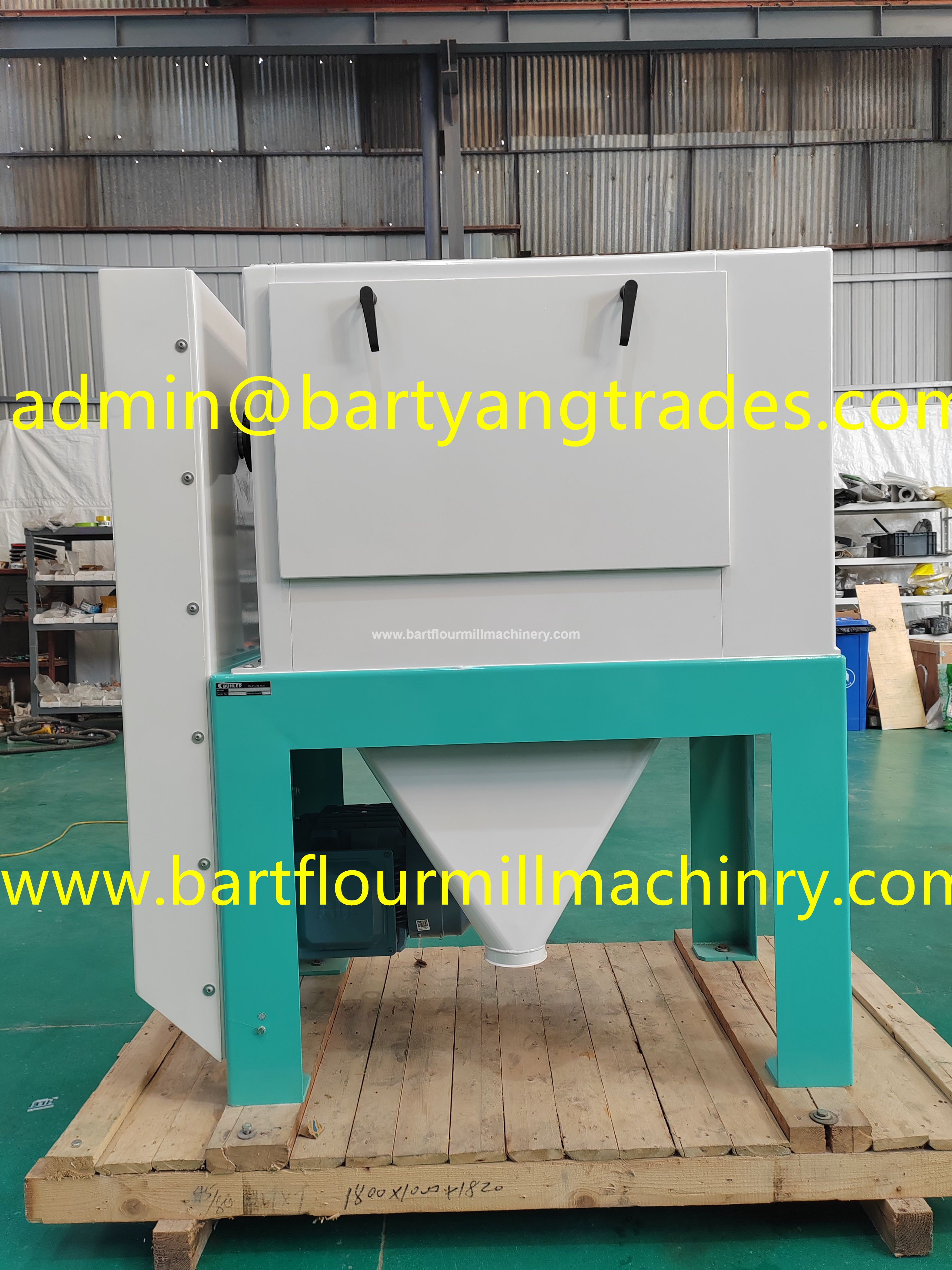 Refurbished Buhler Scourer MHXT 45/80