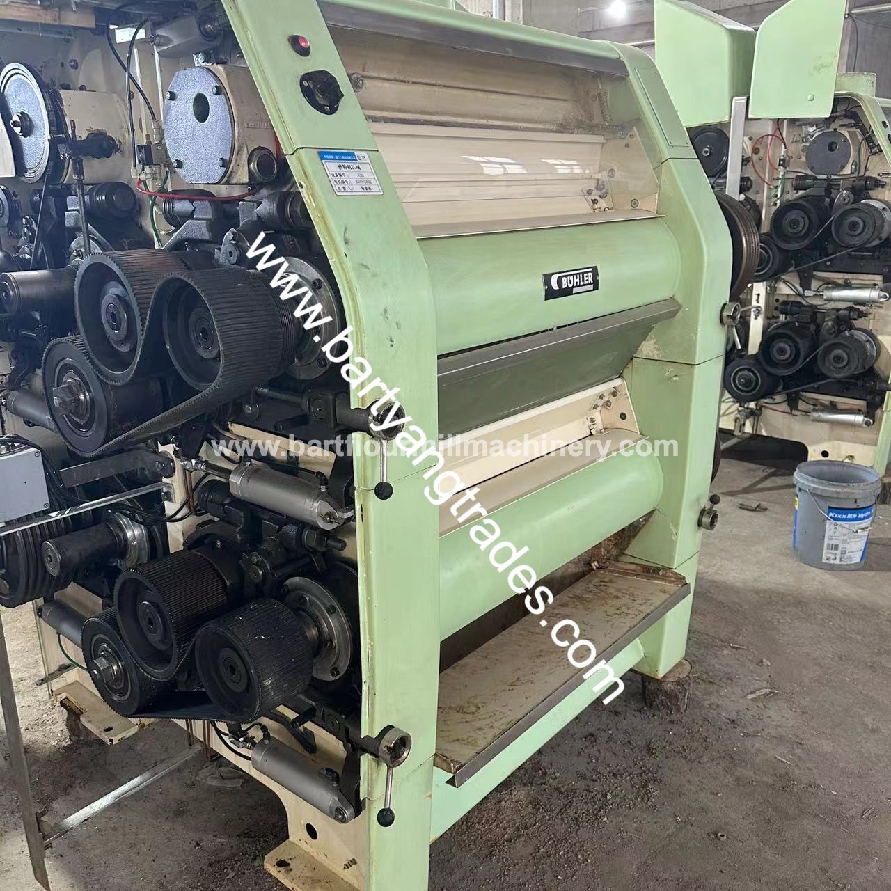 Overhauled Buhler flour mill machines