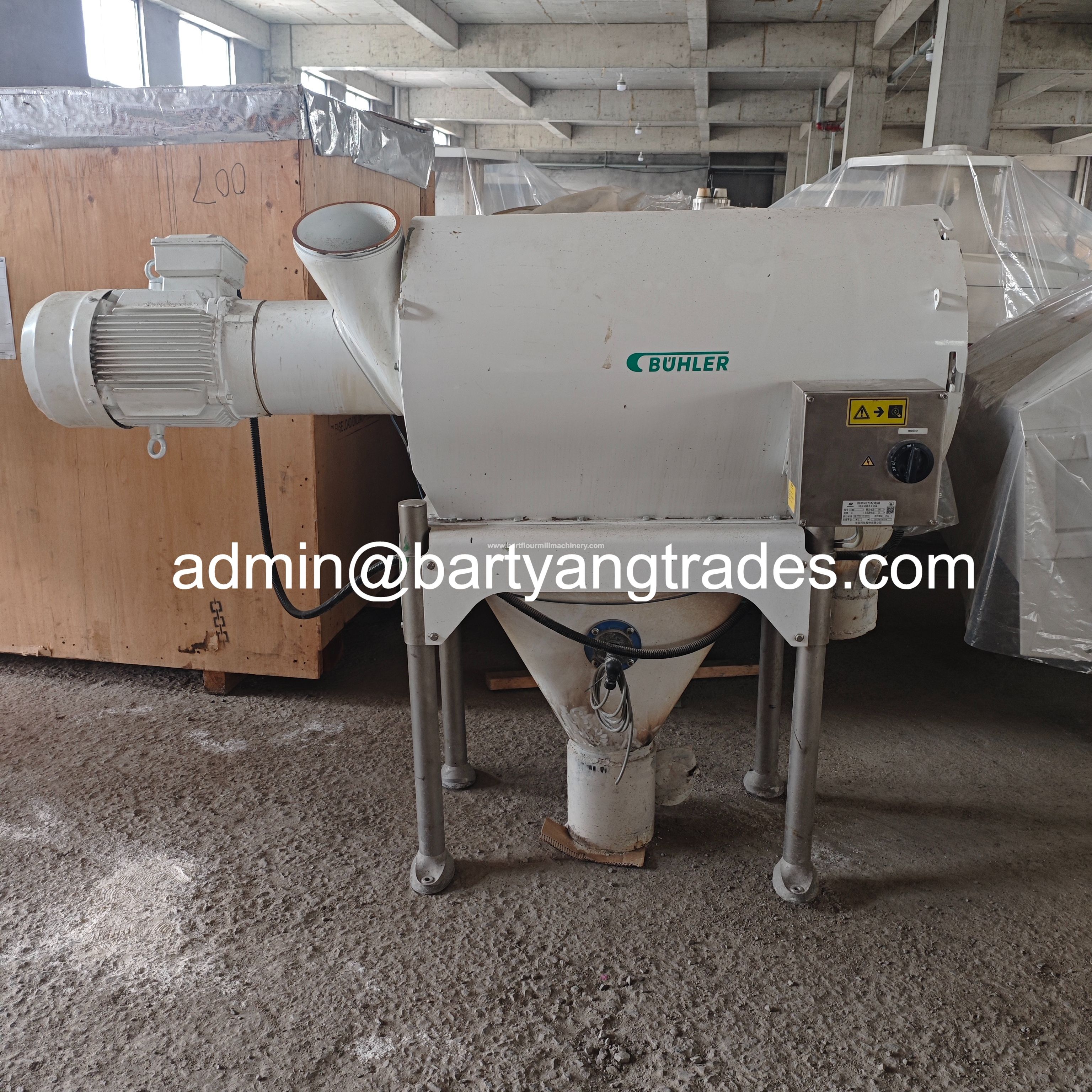 Used Buhler Sieveing machines MKZK