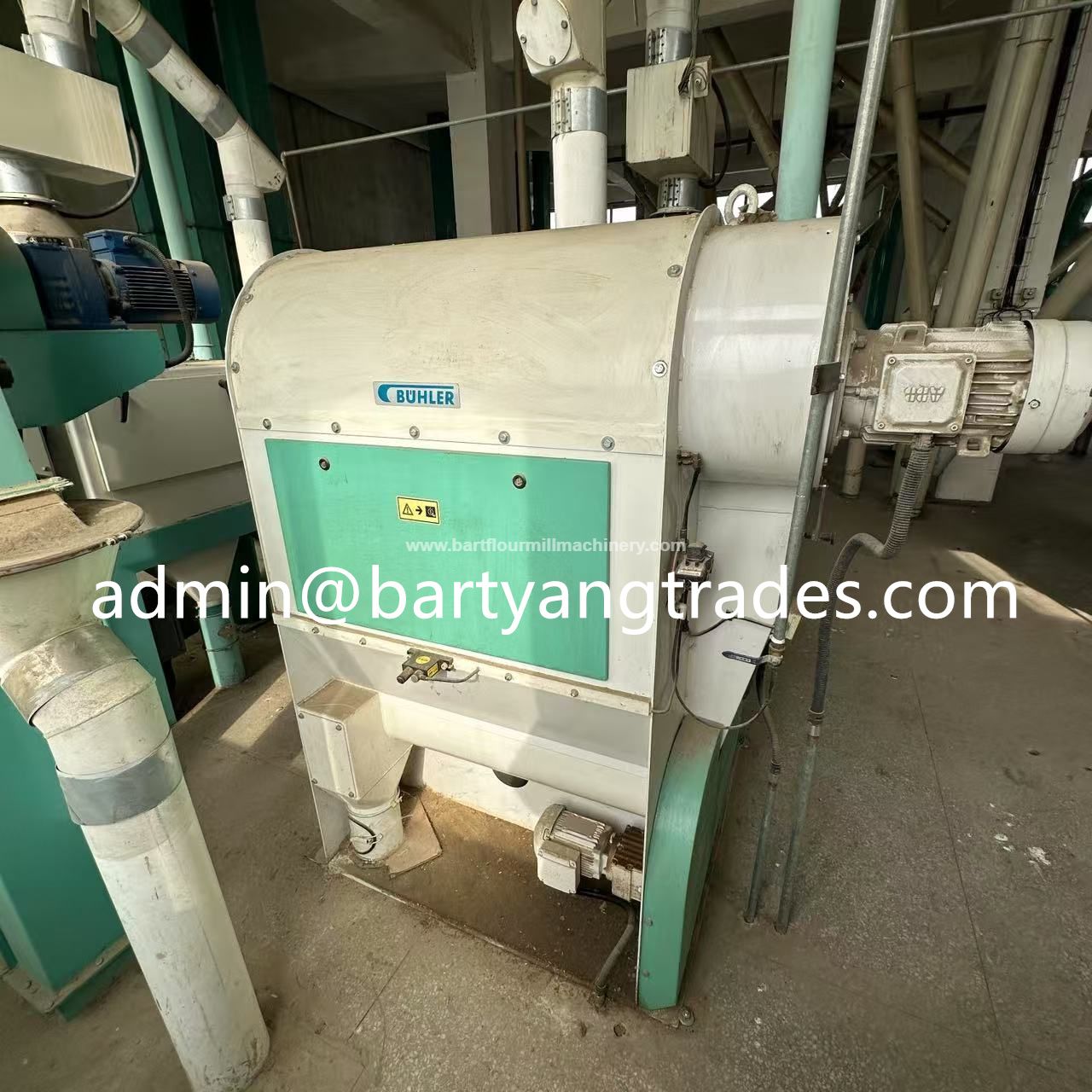 Used Bühler Air-recycling Aspirator MVSR-100
