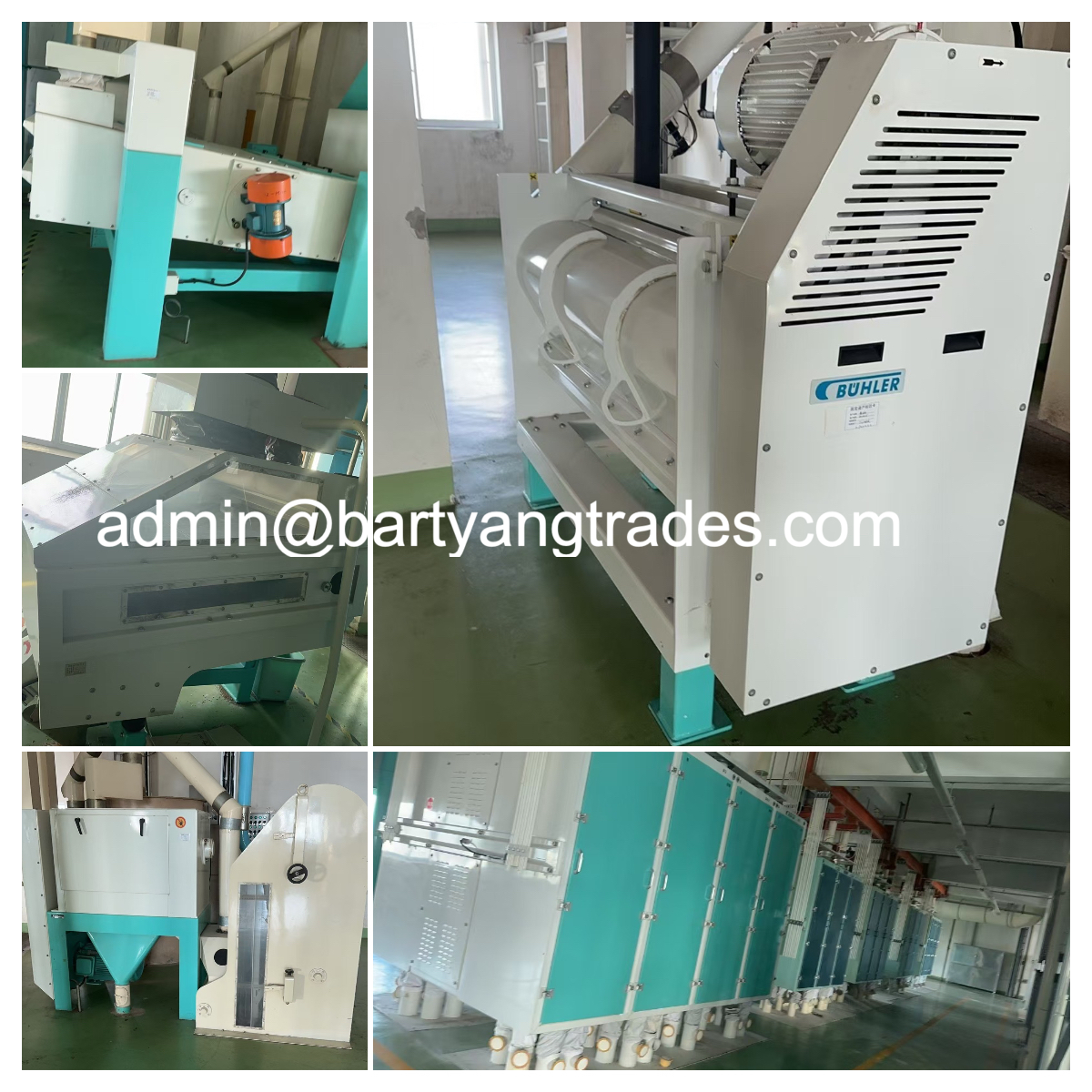 Entire line of Buhler Flour mill for Sale