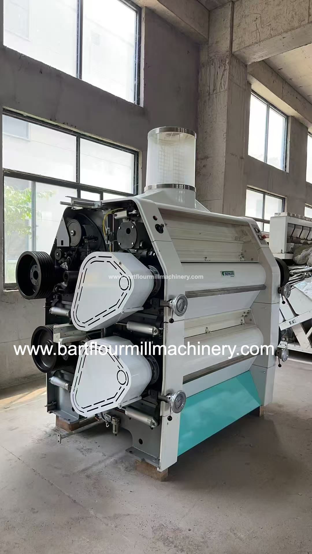 Fully reconditioned Bühler MDDL 250/1250 roller mills available