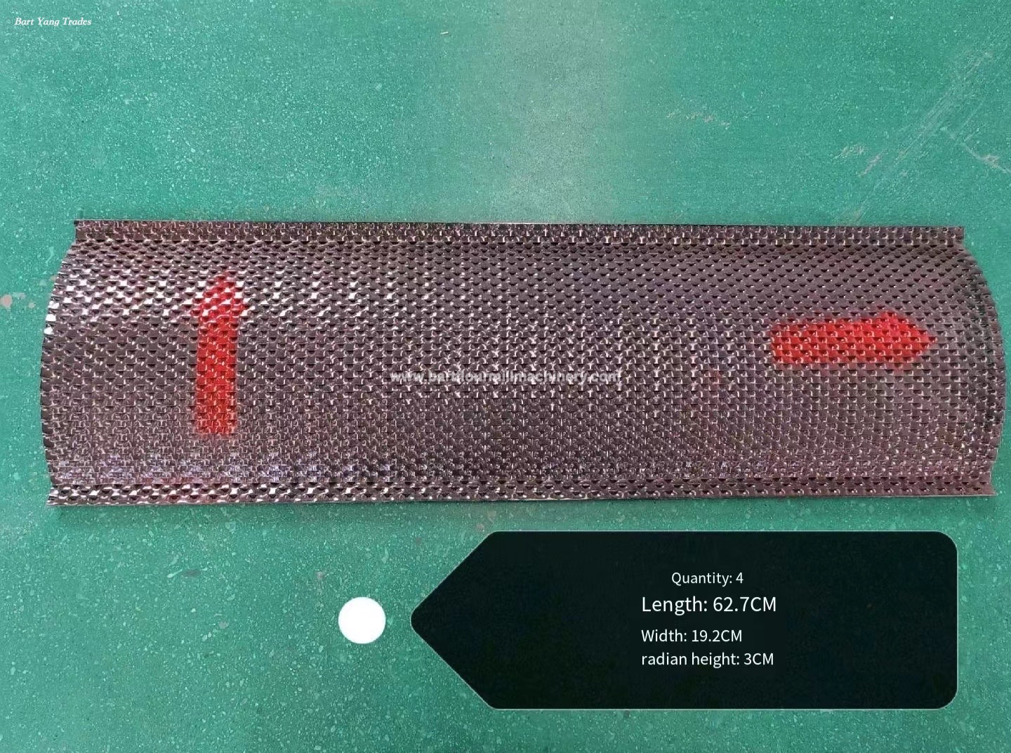 Screen for Wheat Scourer