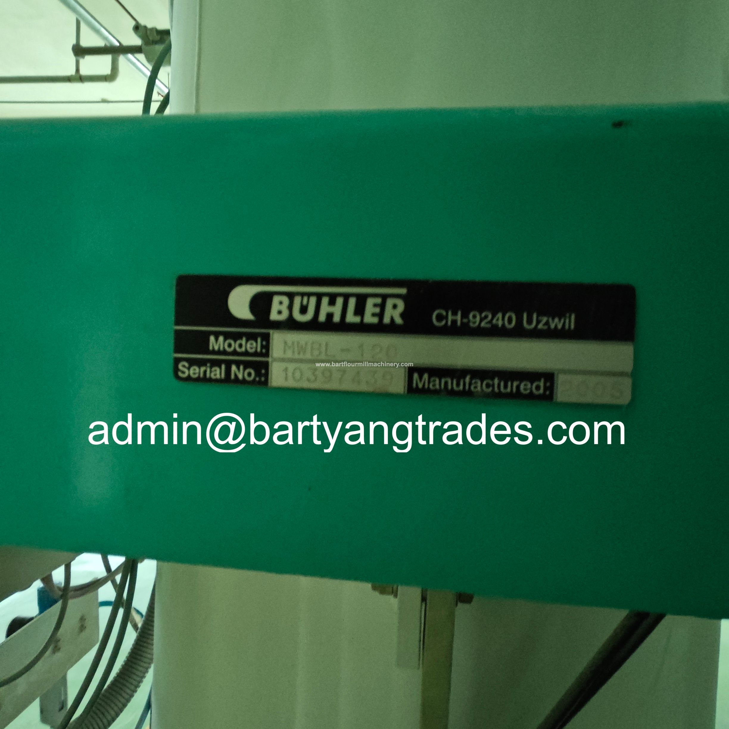Used Buhler Scale MWBL-120