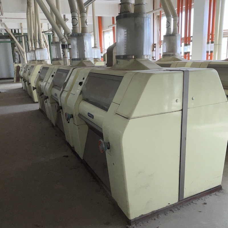 Used Buhler MDDK roller mills